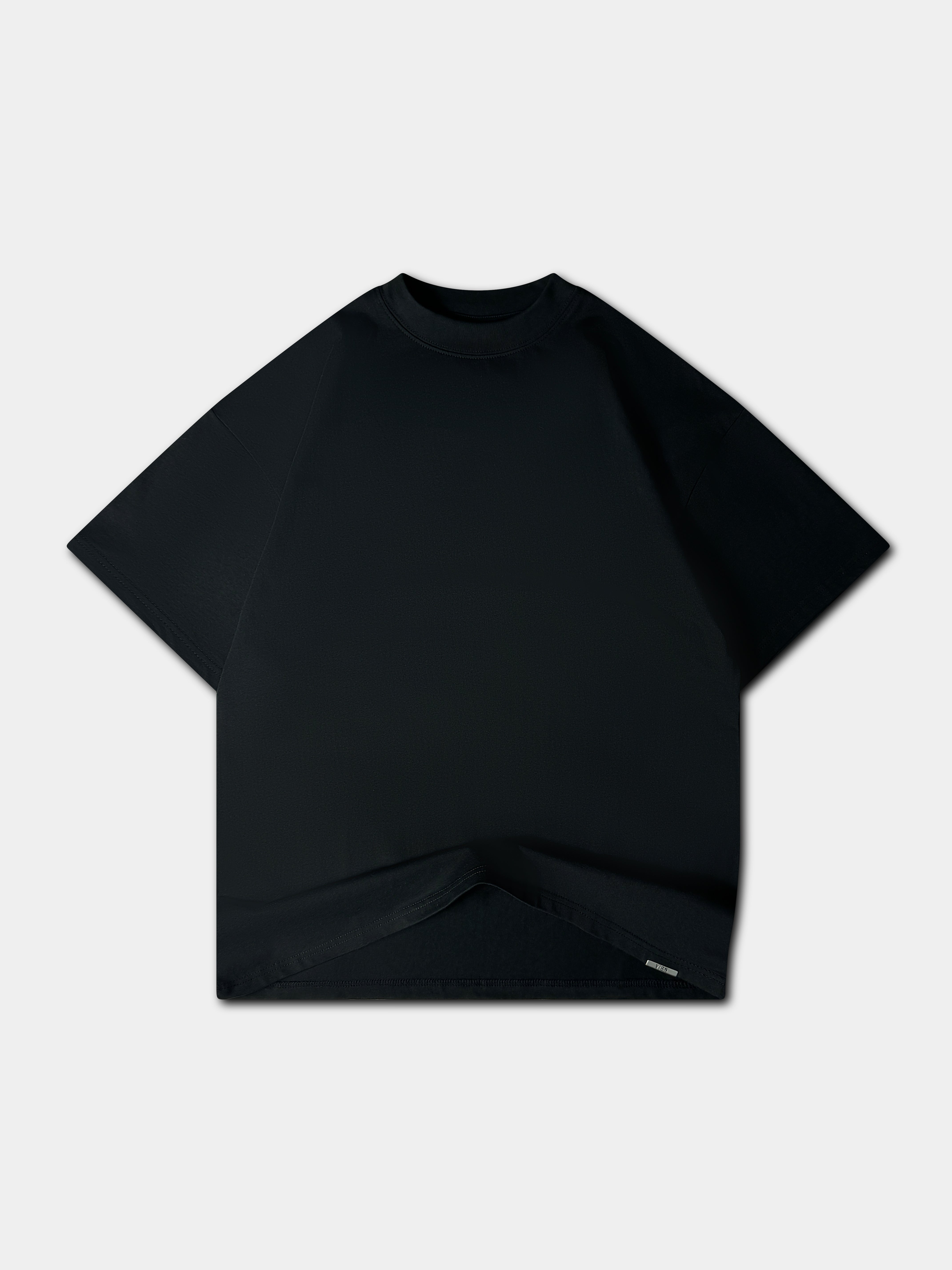Vibn Luxury Heavyweight Blank T-Shirt - Black