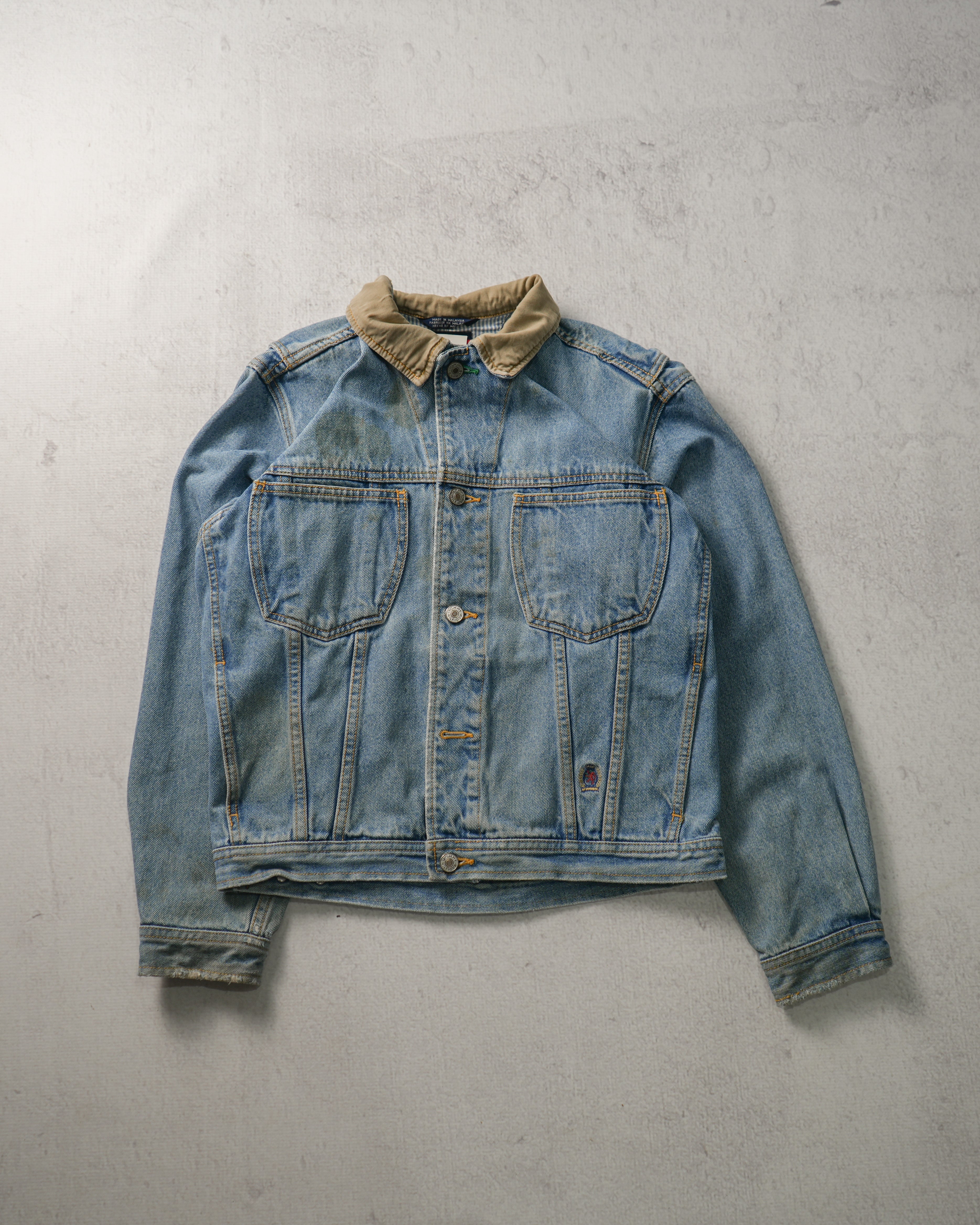 90s Tommy Hilfiger Denim Jacket - Women's Large