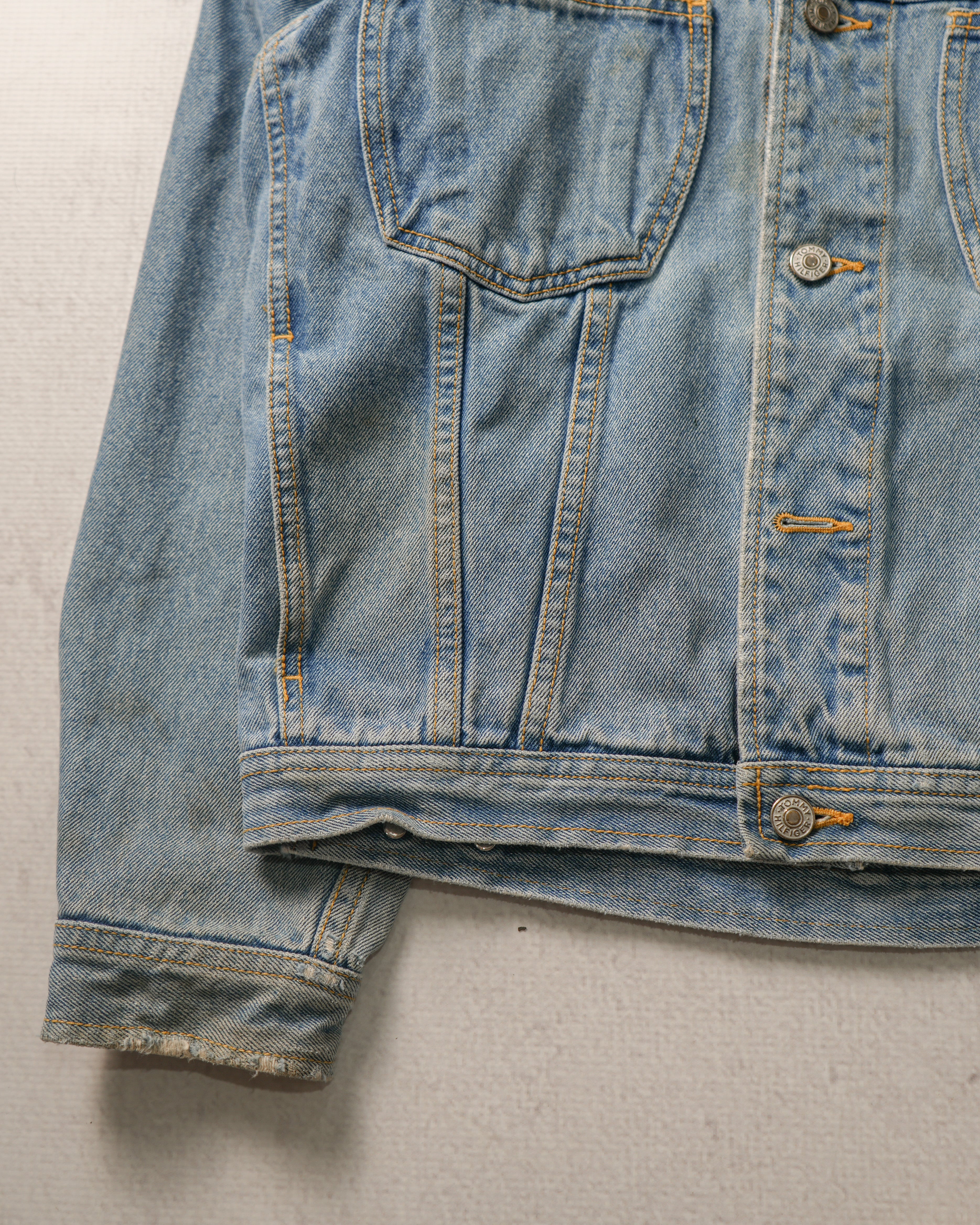 90s Tommy Hilfiger Denim Jacket - Women's Large
