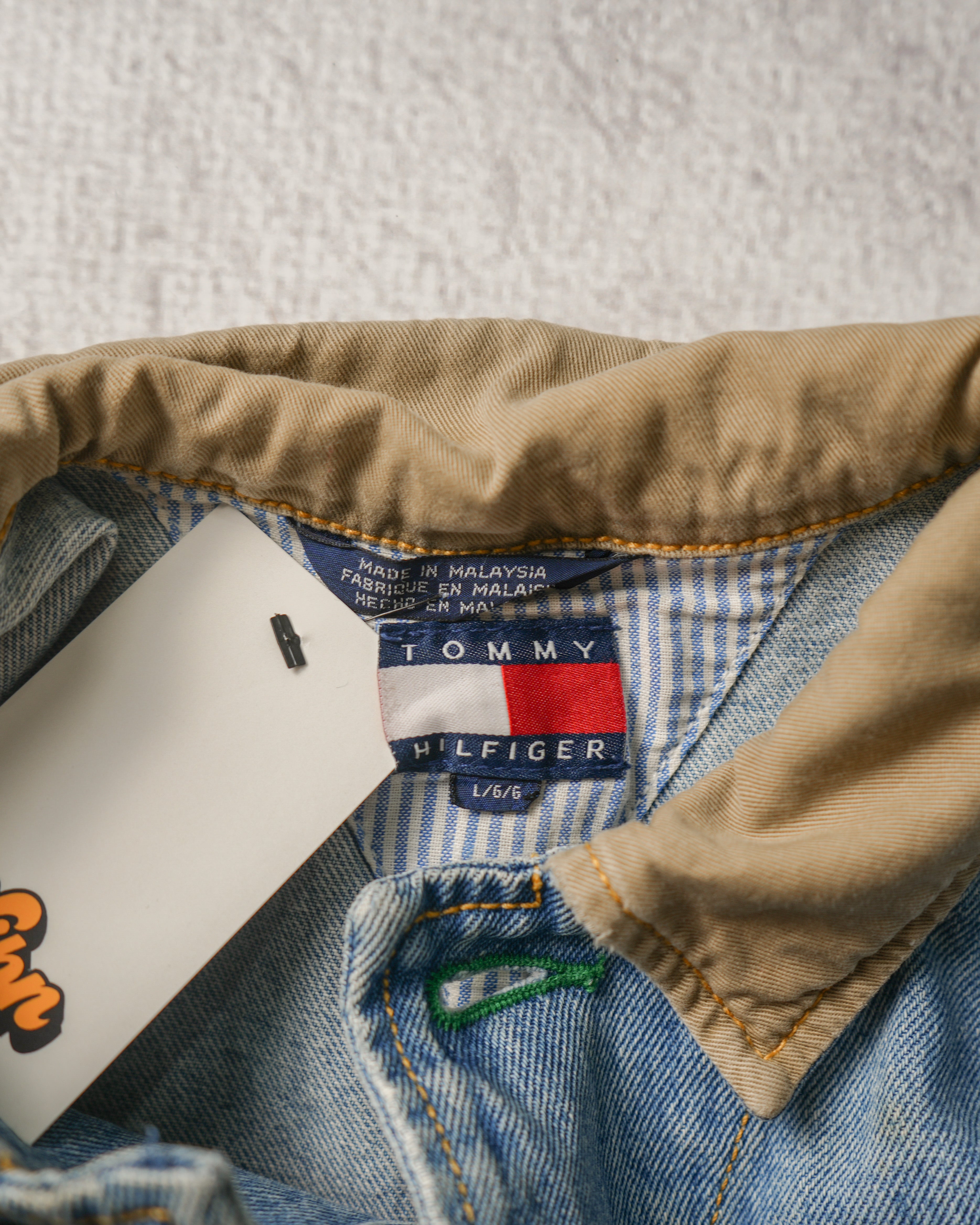 90s Tommy Hilfiger Denim Jacket - Women's Large