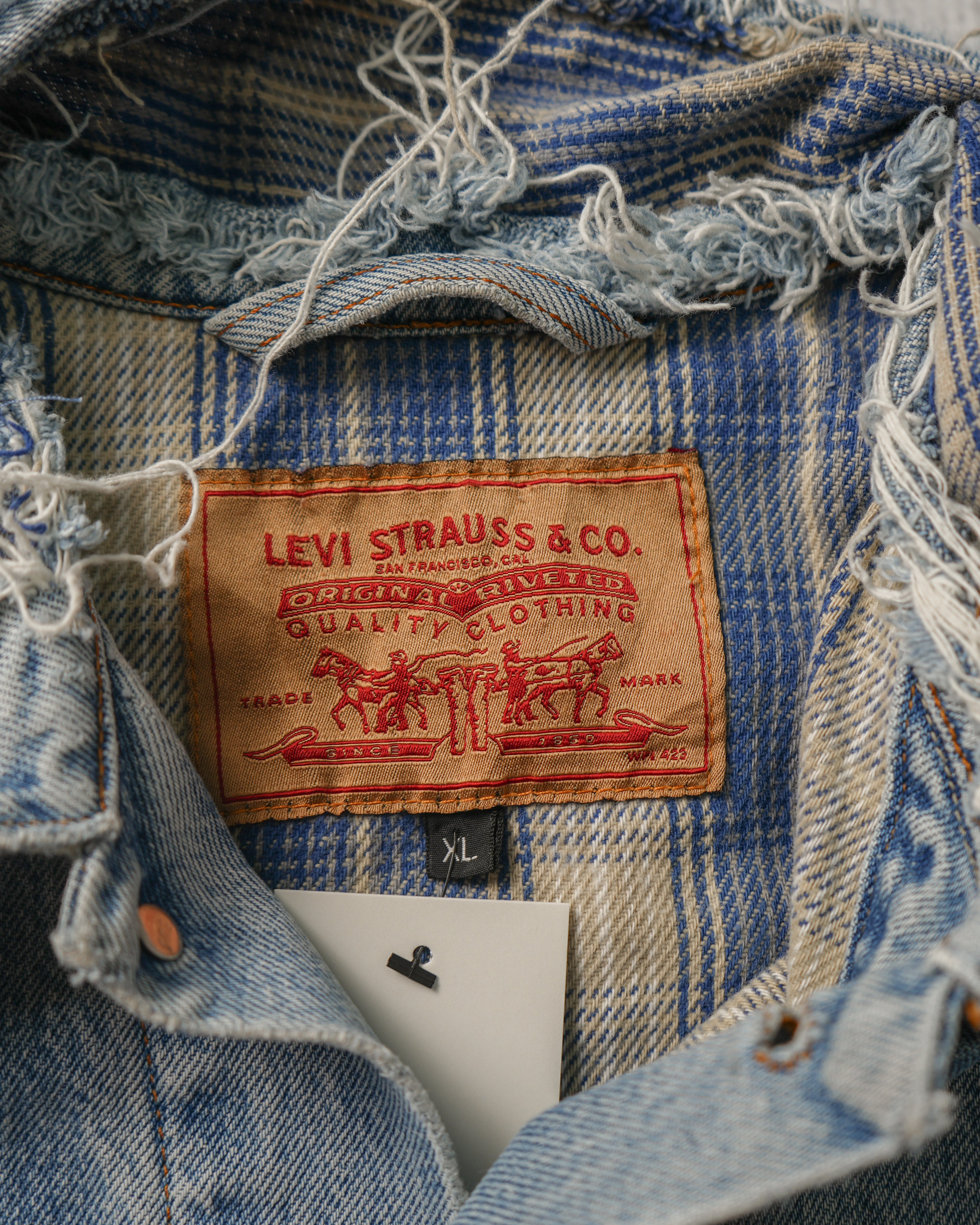 90s Levis Denim Jacket - Women's XL