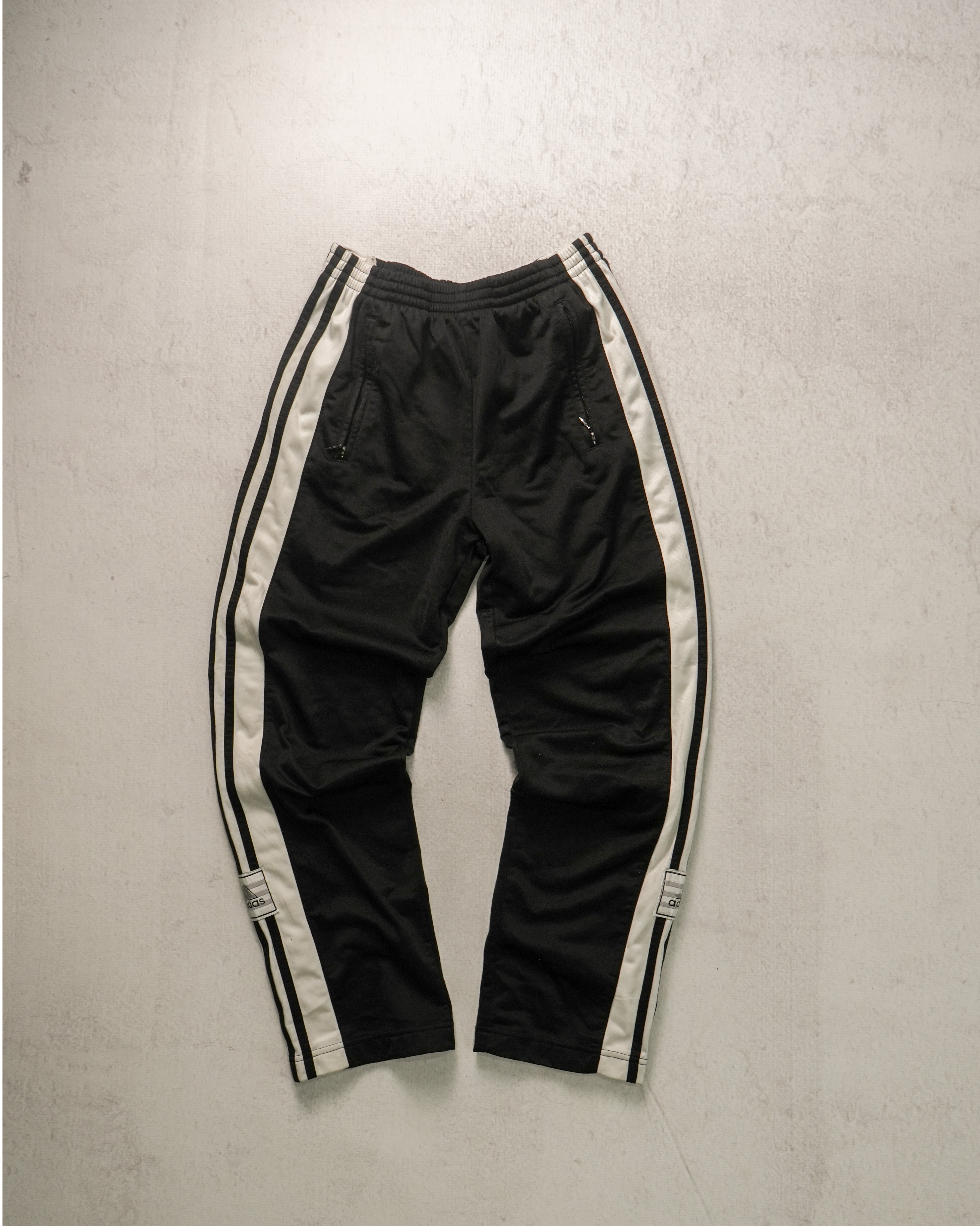 Adidas tear away track pants hotsell