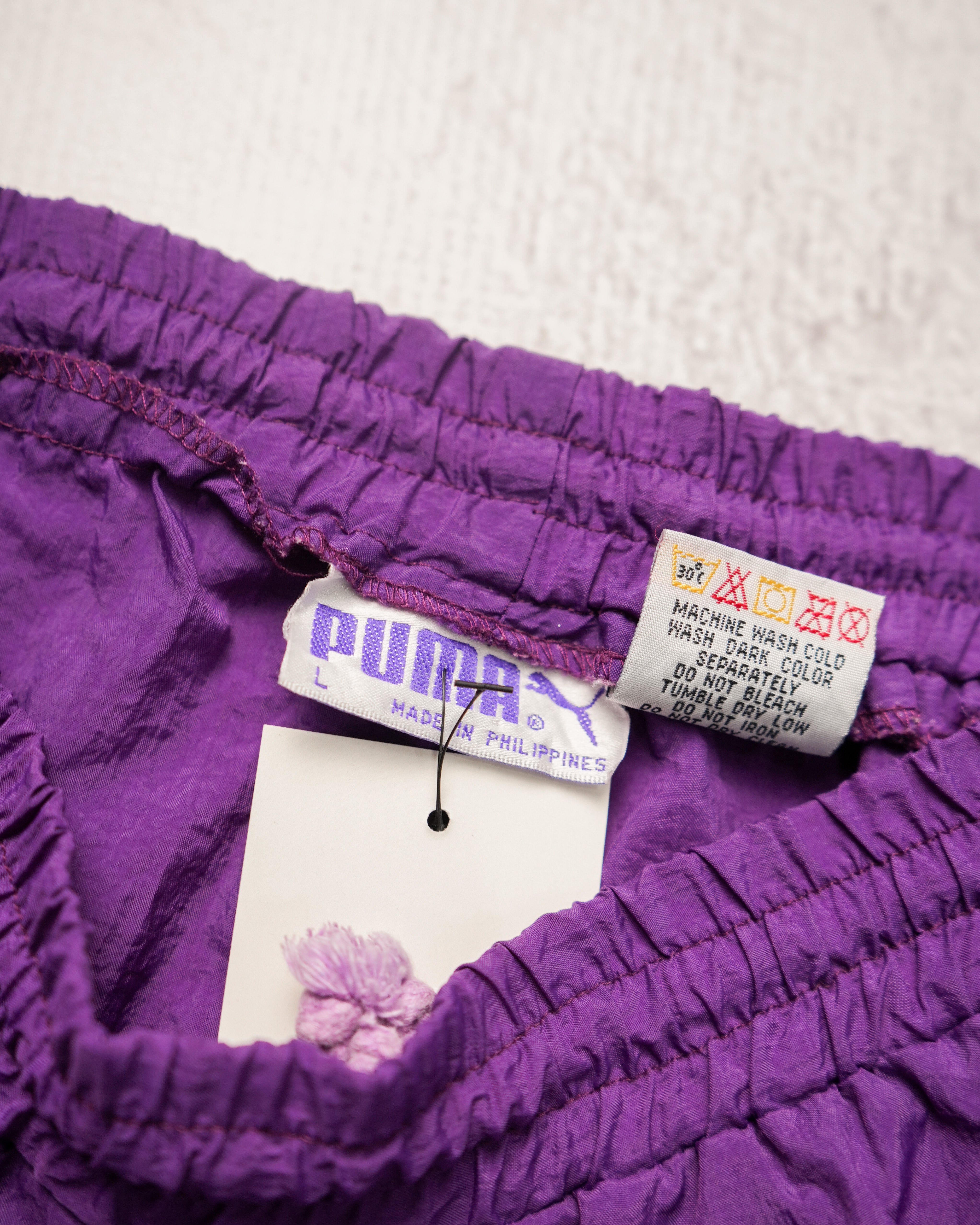 90s Puma Cuffed Track Pants - Women's Large