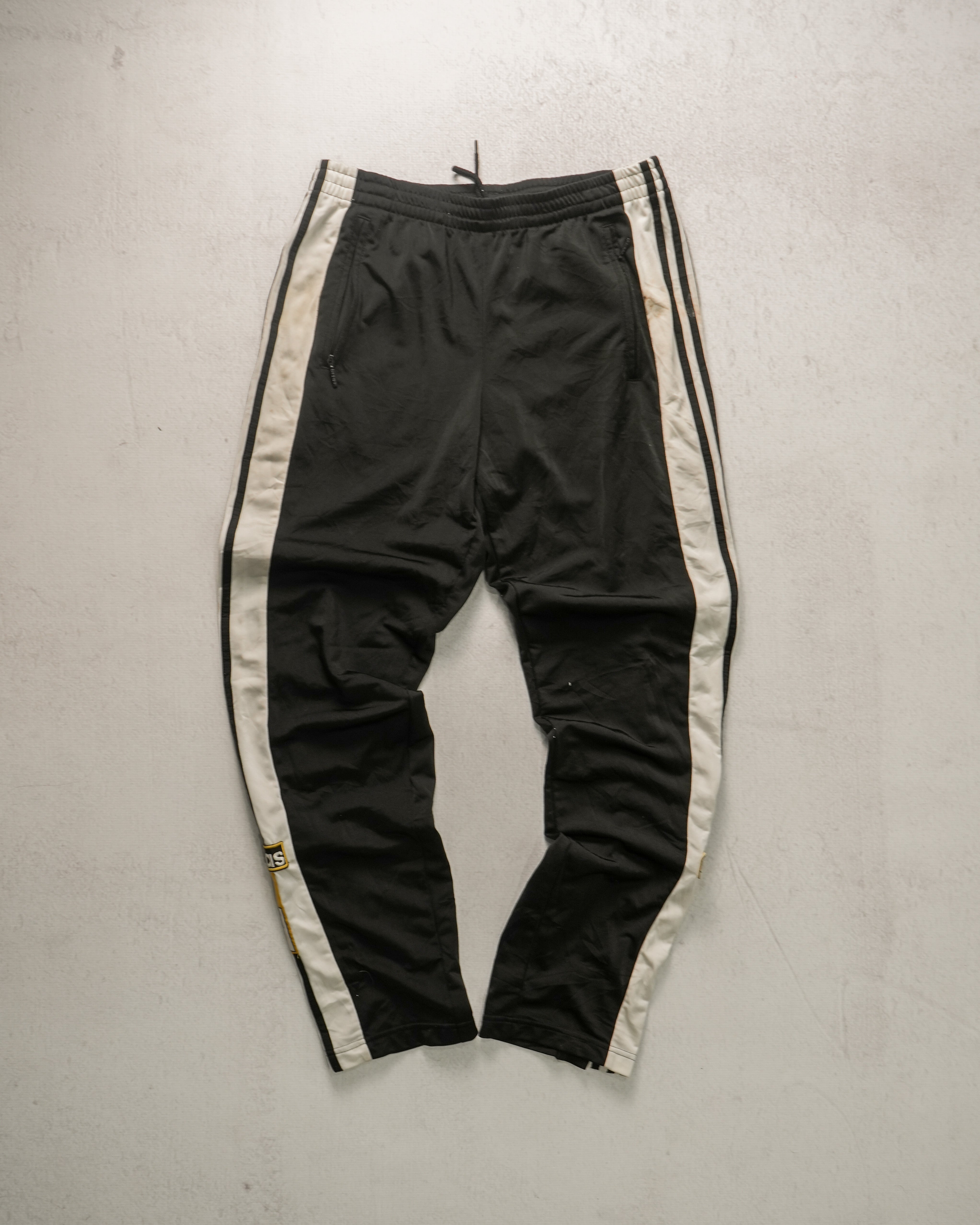 90s Adidas Tearaway Track Pants - Men's Large
