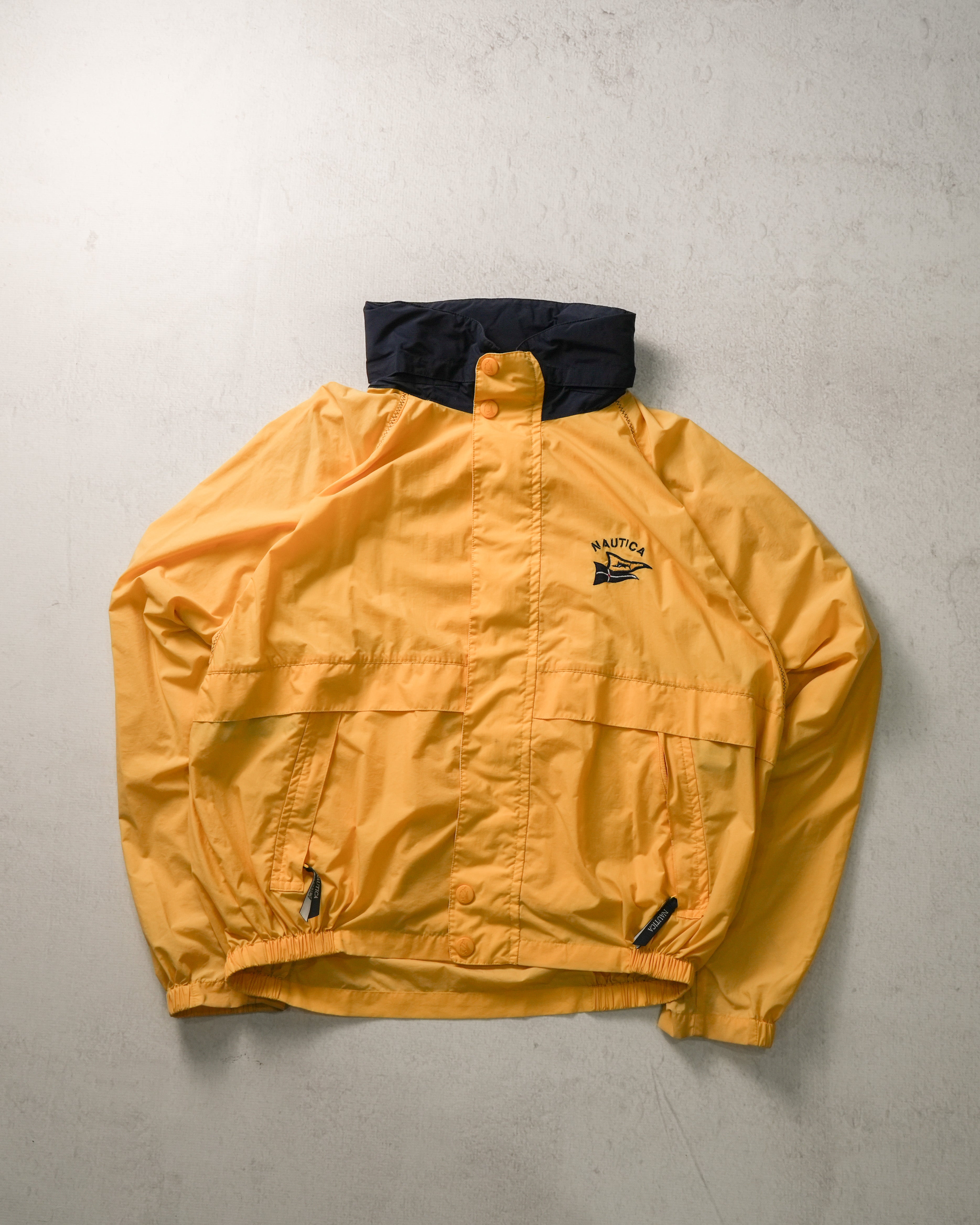 Nautica yellow windbreaker hotsell