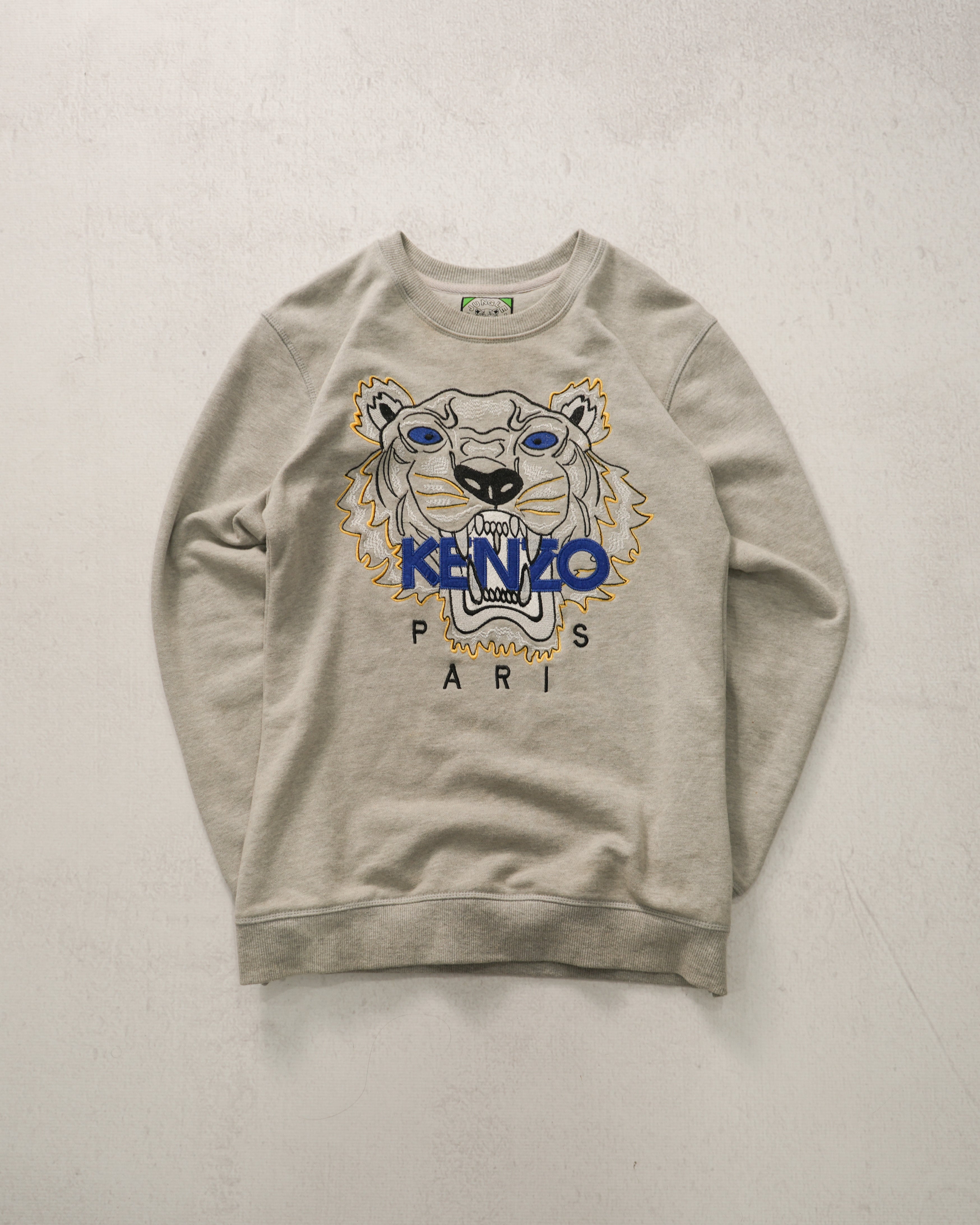 00s Kenzo Jungle Paris Crewneck Sweatshirt - Women's XS