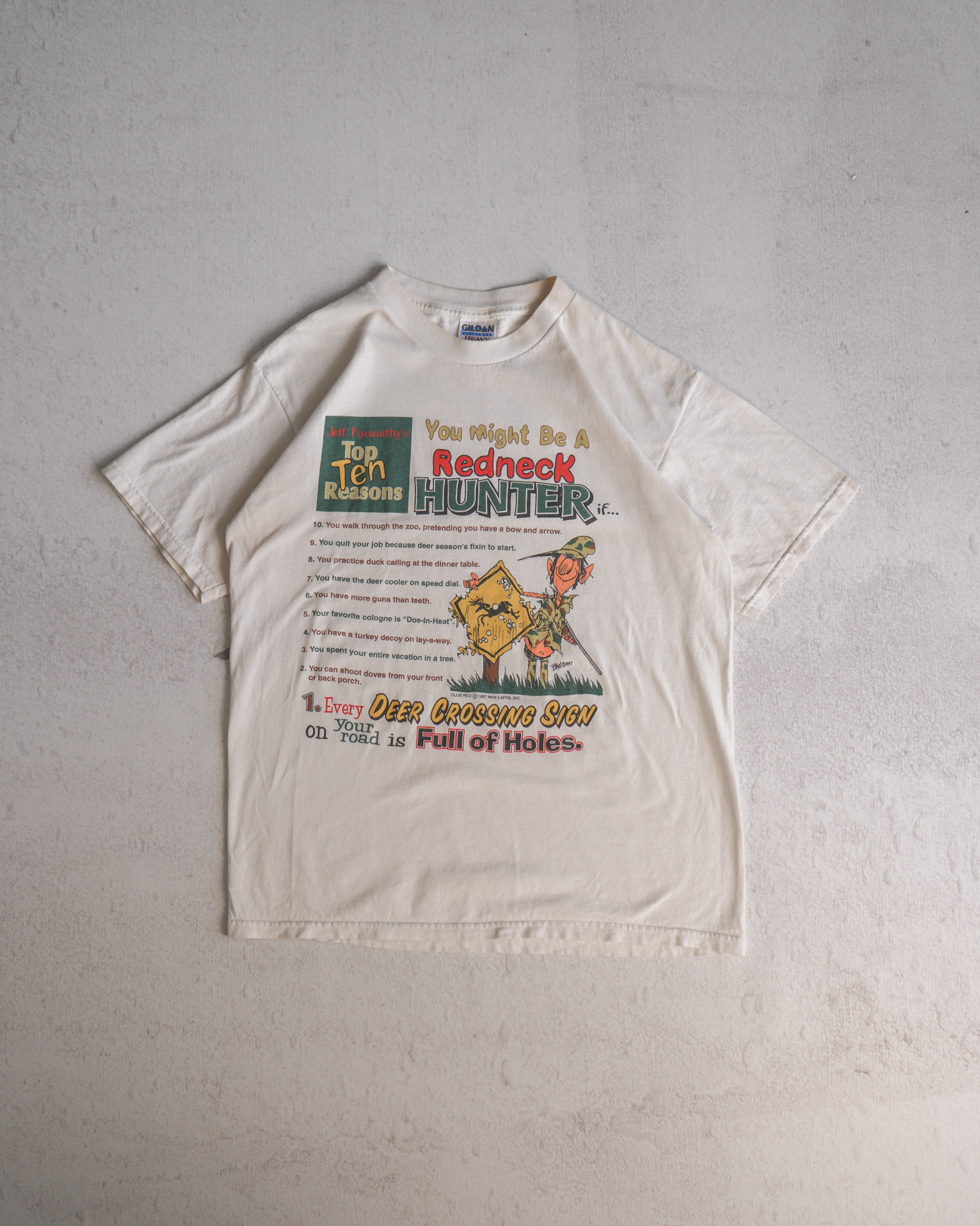 90s Jeff Foxworthy T-Shirt - Men's Large