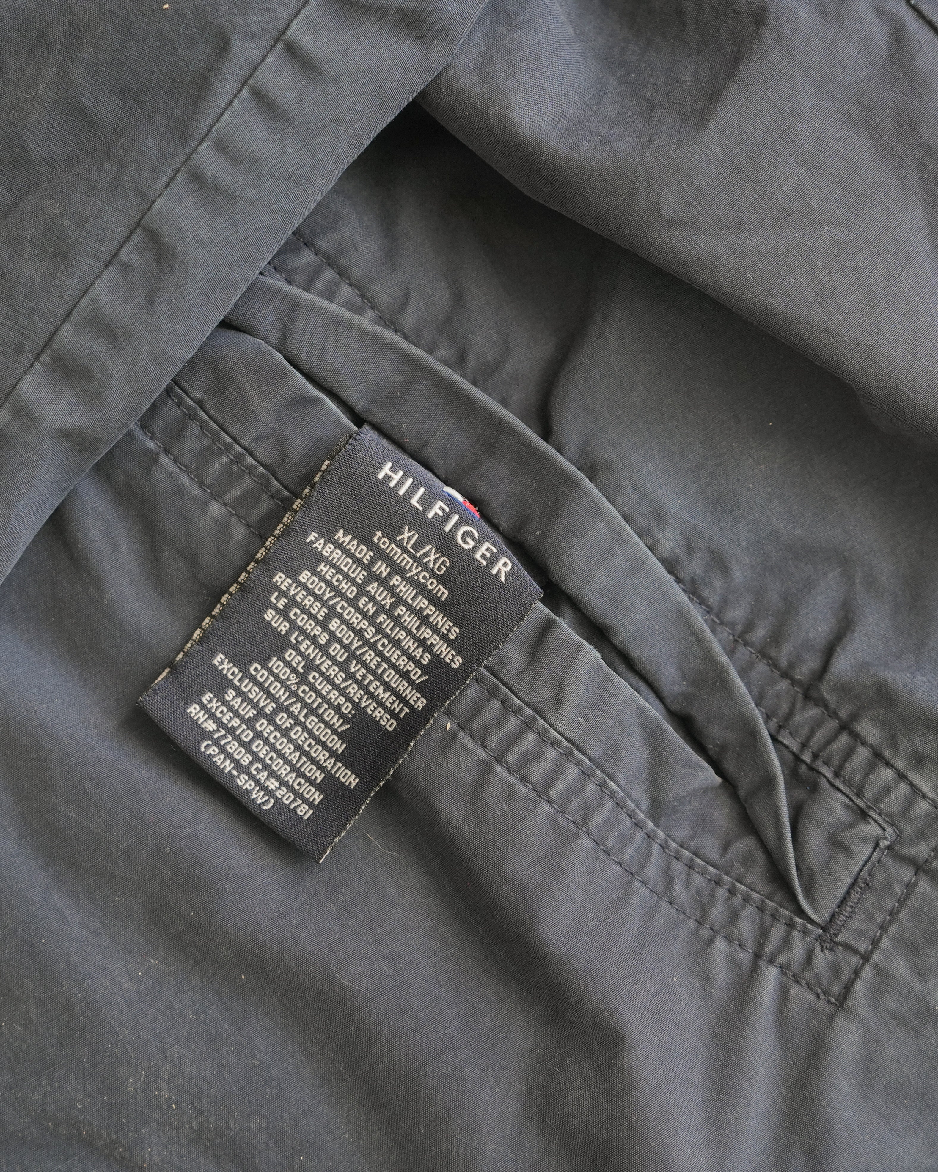 90s Tommy Hilfiger Reversible Lightweight Jacket - Women's Large