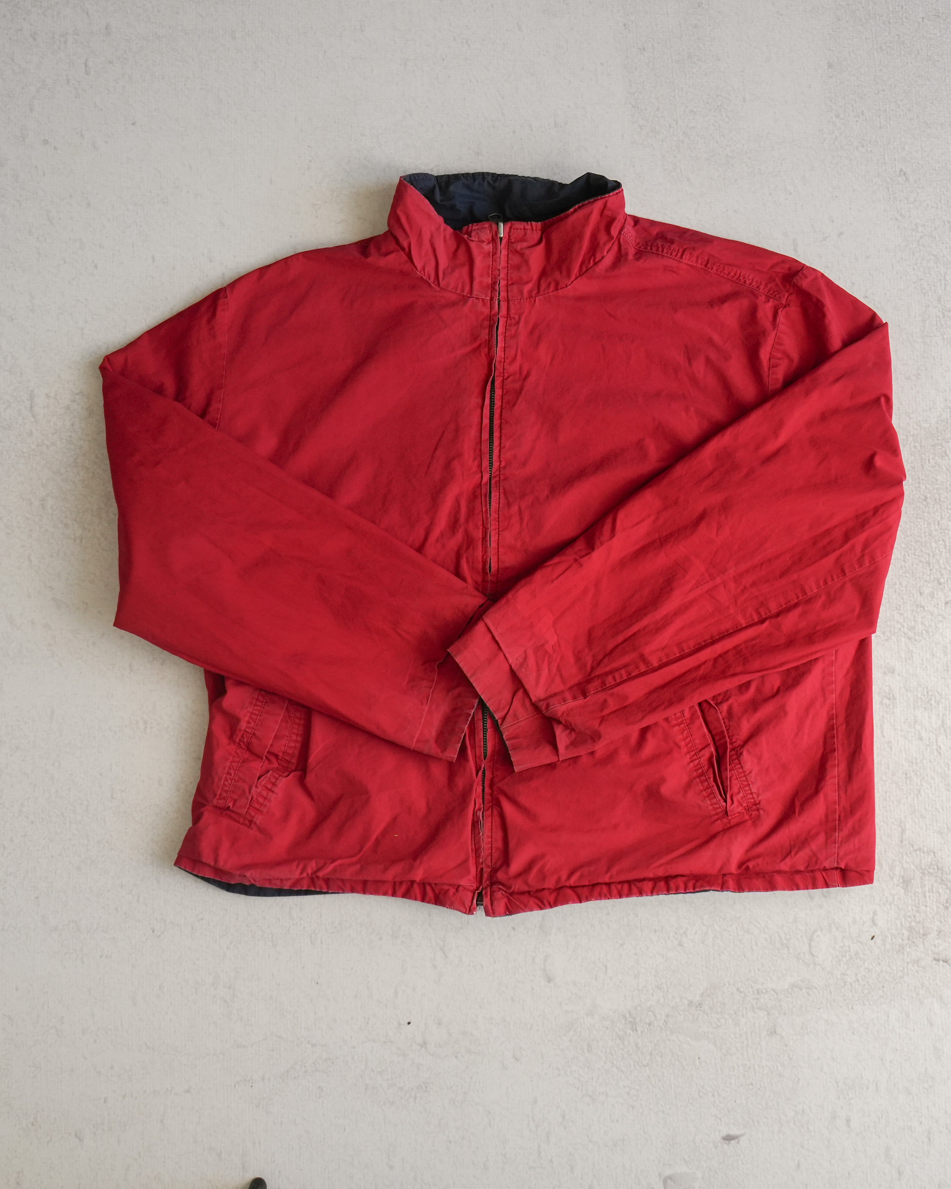 90s Tommy Hilfiger Reversible Lightweight Jacket - Women's Large