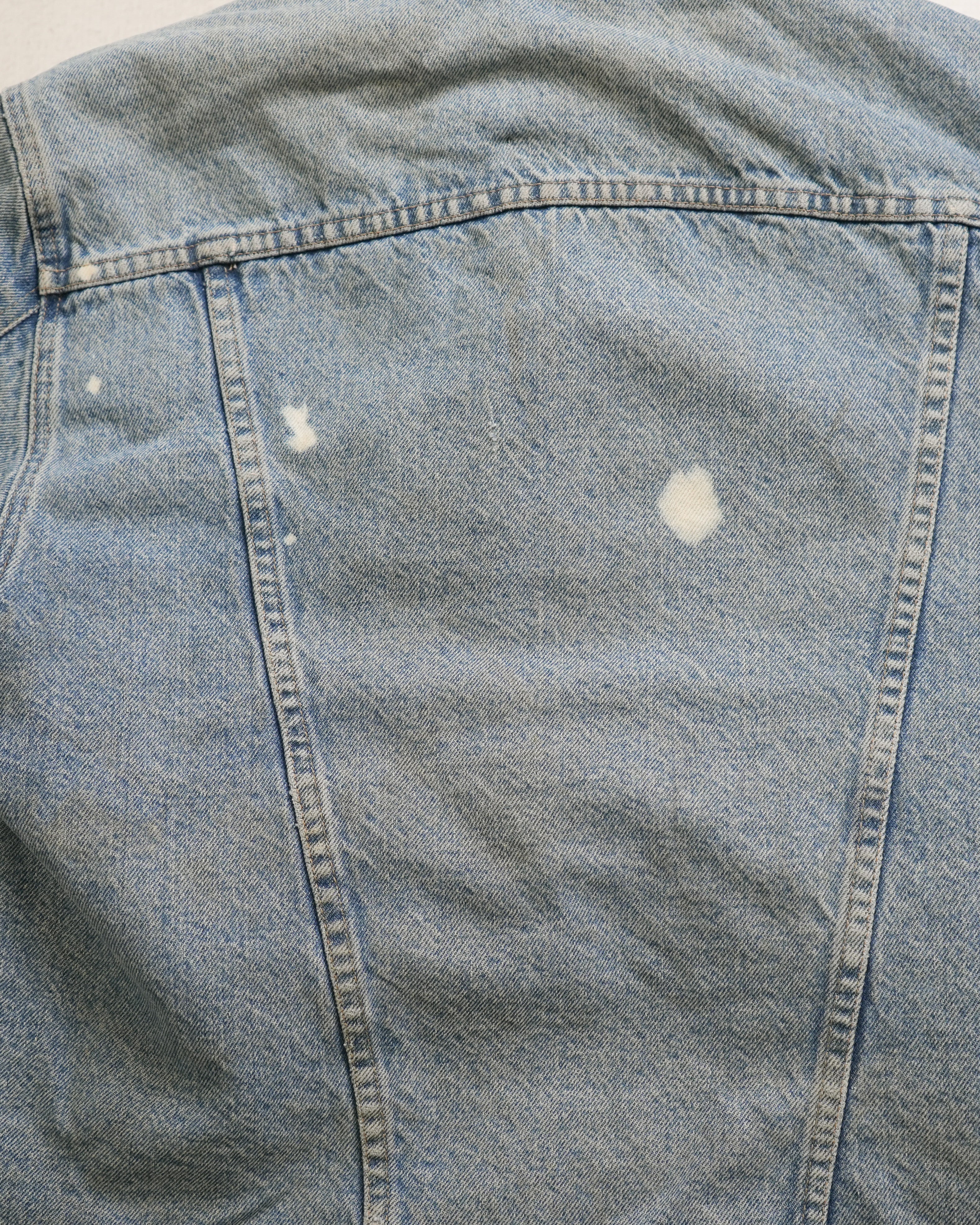 90s Wrangler Sherpa Lined Denim Jacket - Women's Large