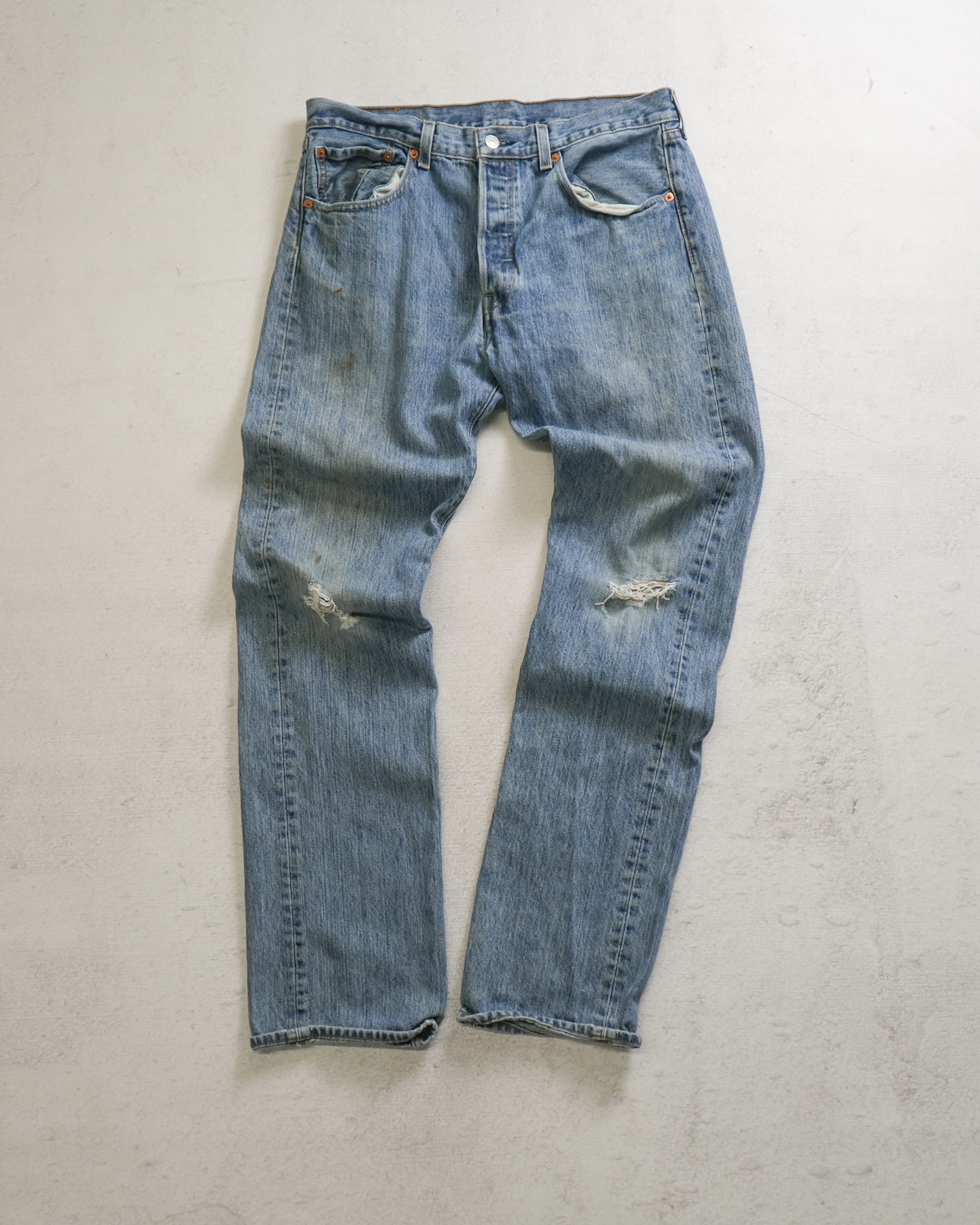 00s Levis 501 Straight Leg Jeans - Women's 34x32