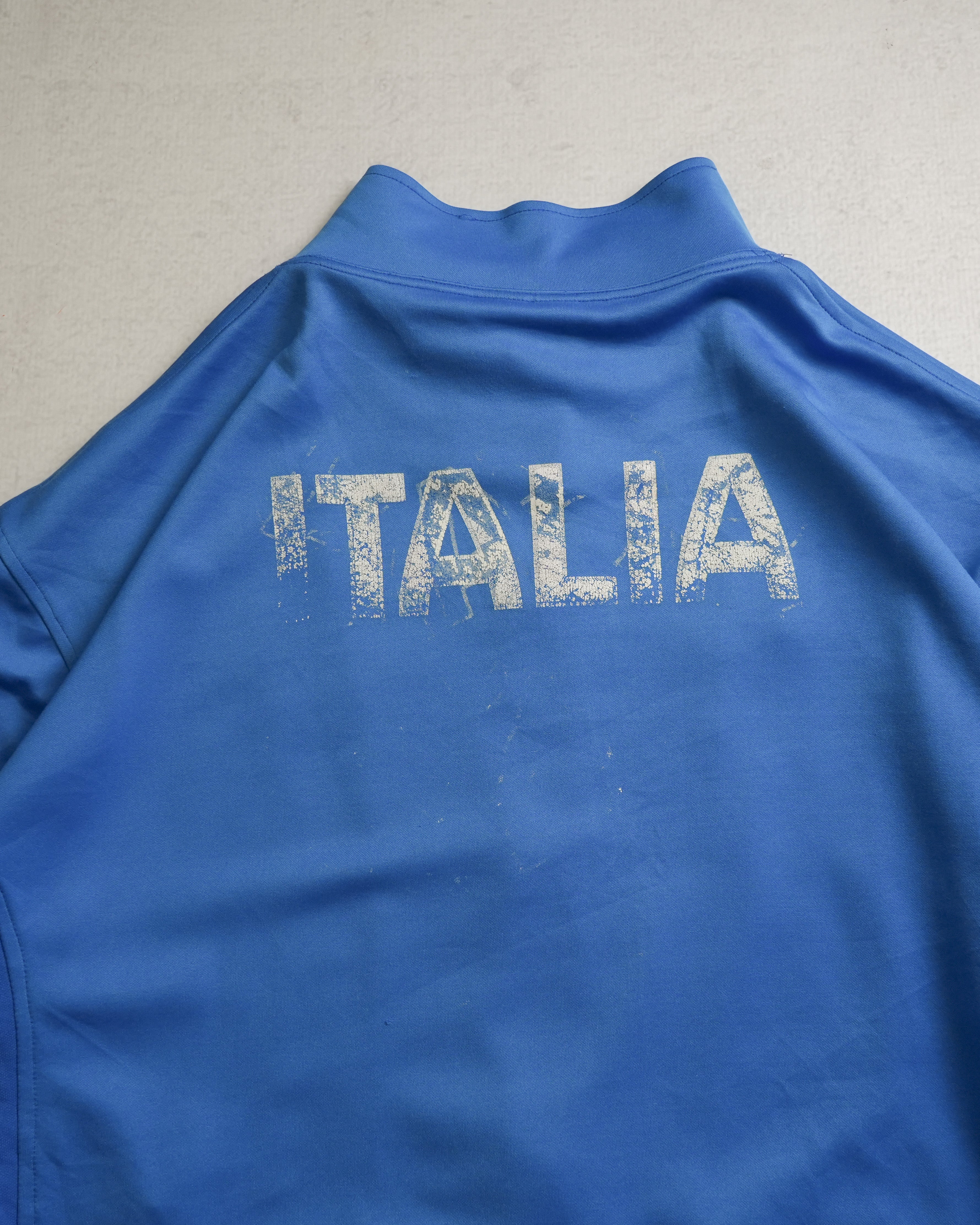 00s Kappa Italy 2002 Soccer Track Jacket - Men's XL