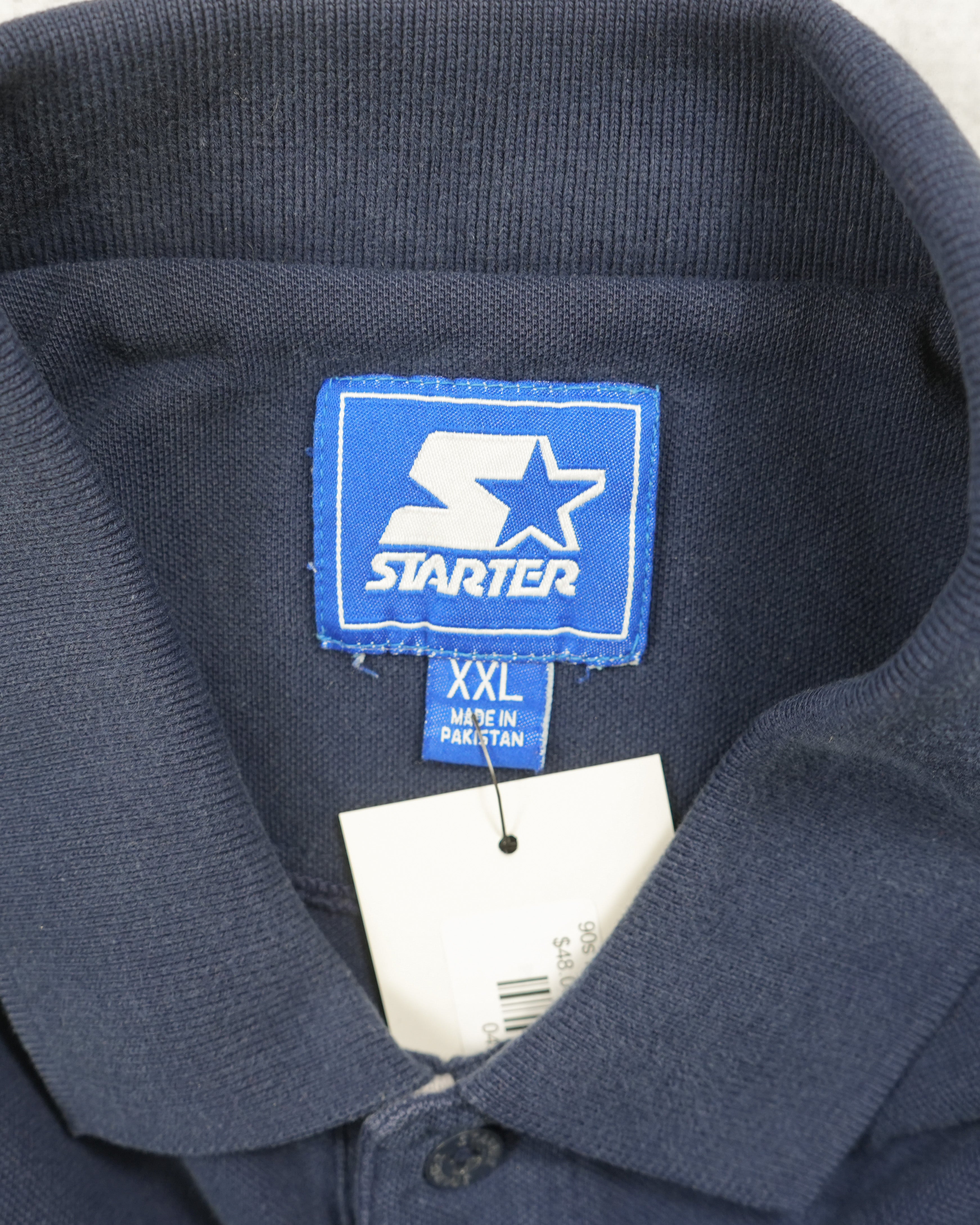 90s Starter Nashville Predators Polo Shirt - Men's 2XL