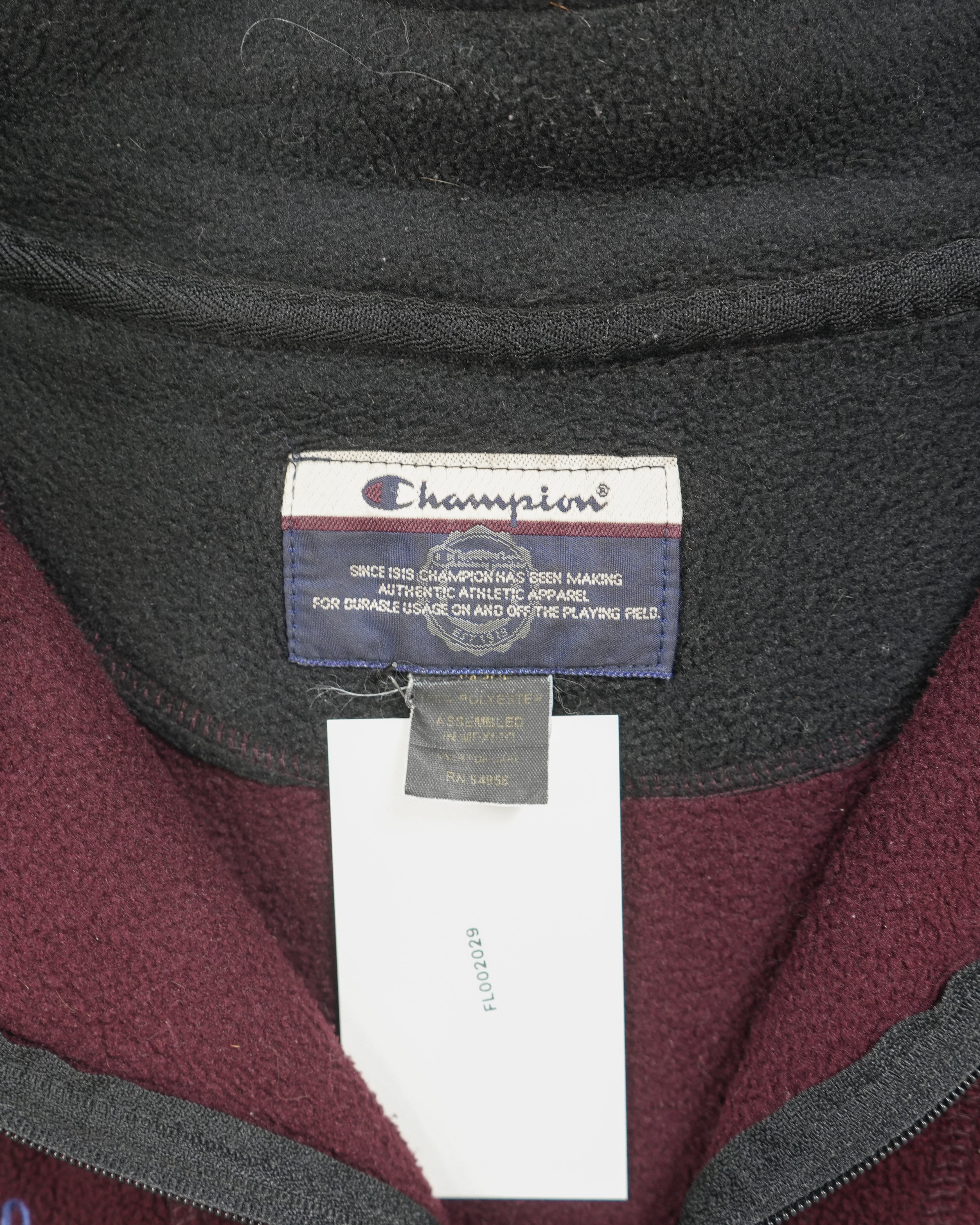 90s Champion Fleece Vest - Men's XL