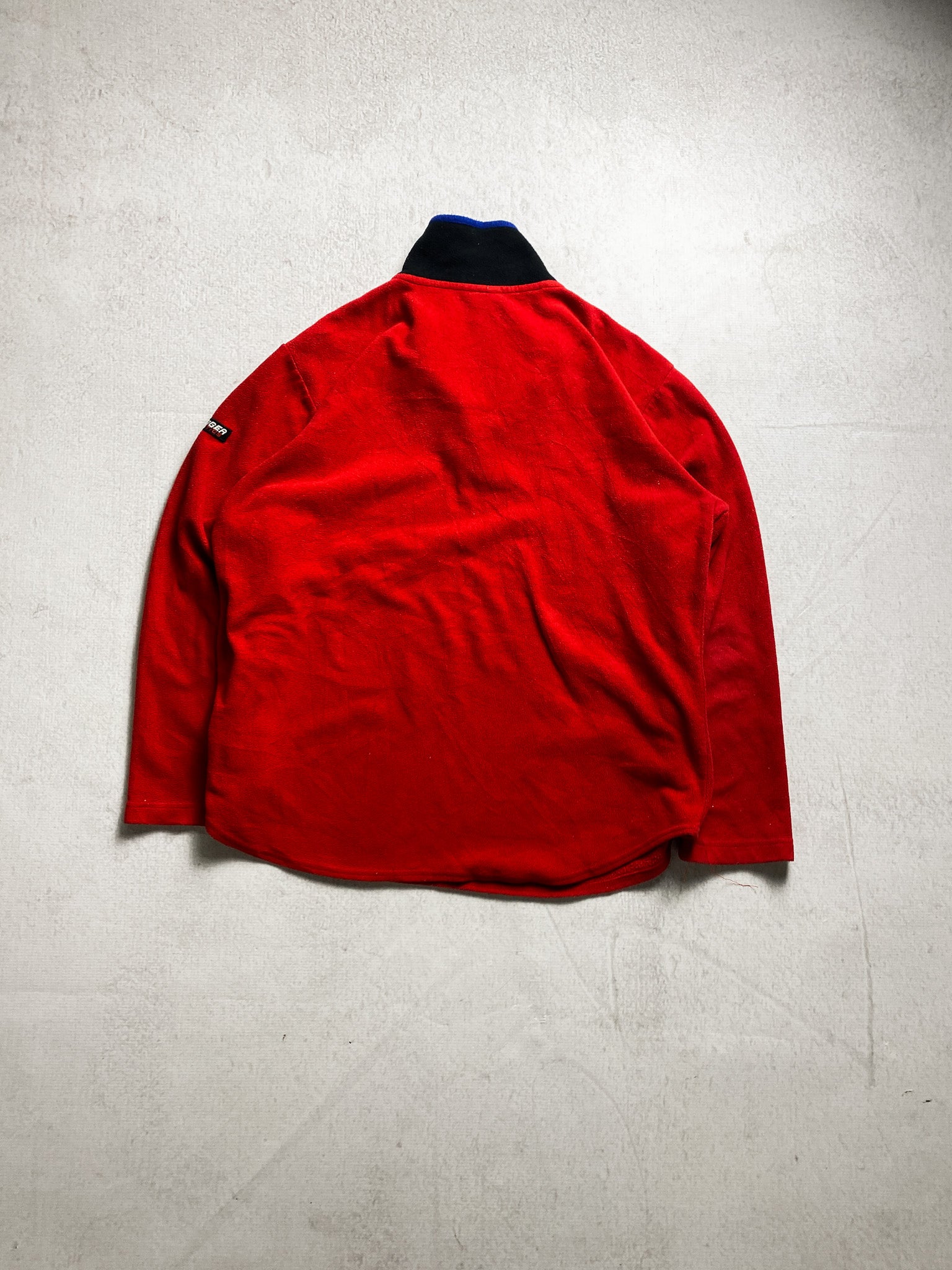 90s Tommy Hilfiger 1/4 Zip Fleece Sweatshirt - Women's Small