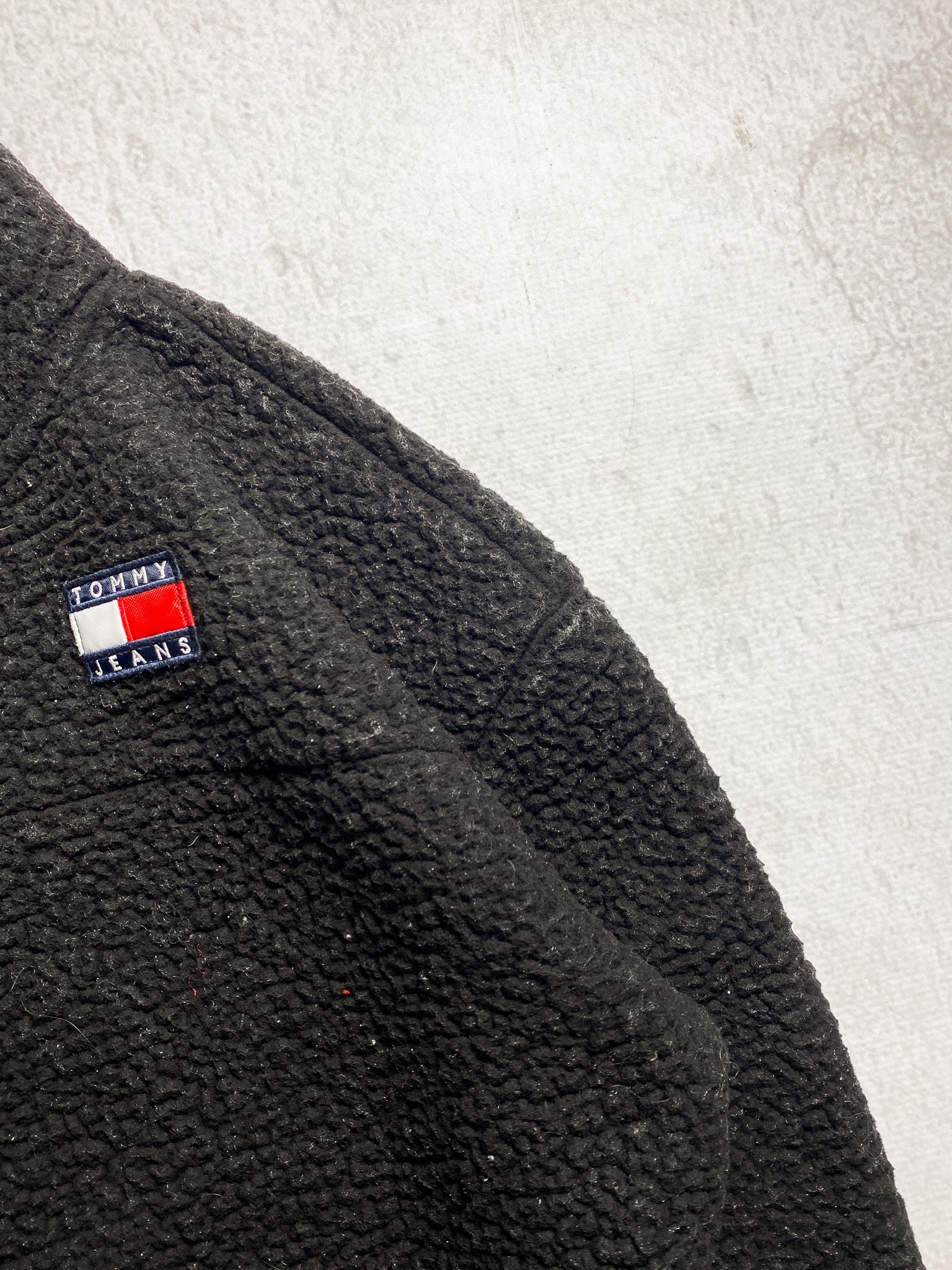 90s Tommy Hilfiger 1/4 Zip Fleece Sweatshirt - Women's Medium