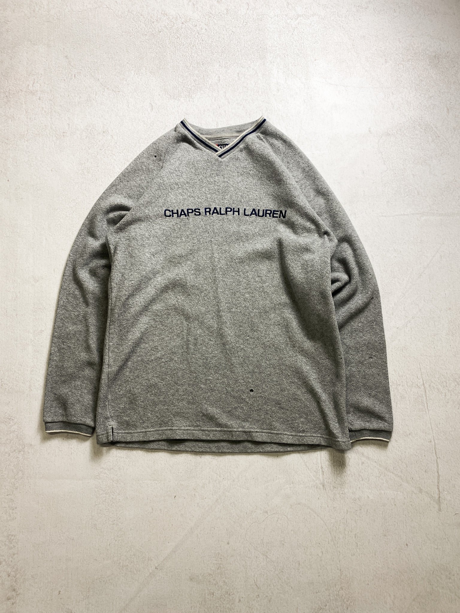 90s Chaps Ralph Lauren Fleece Sweatshirt - Men's Medium