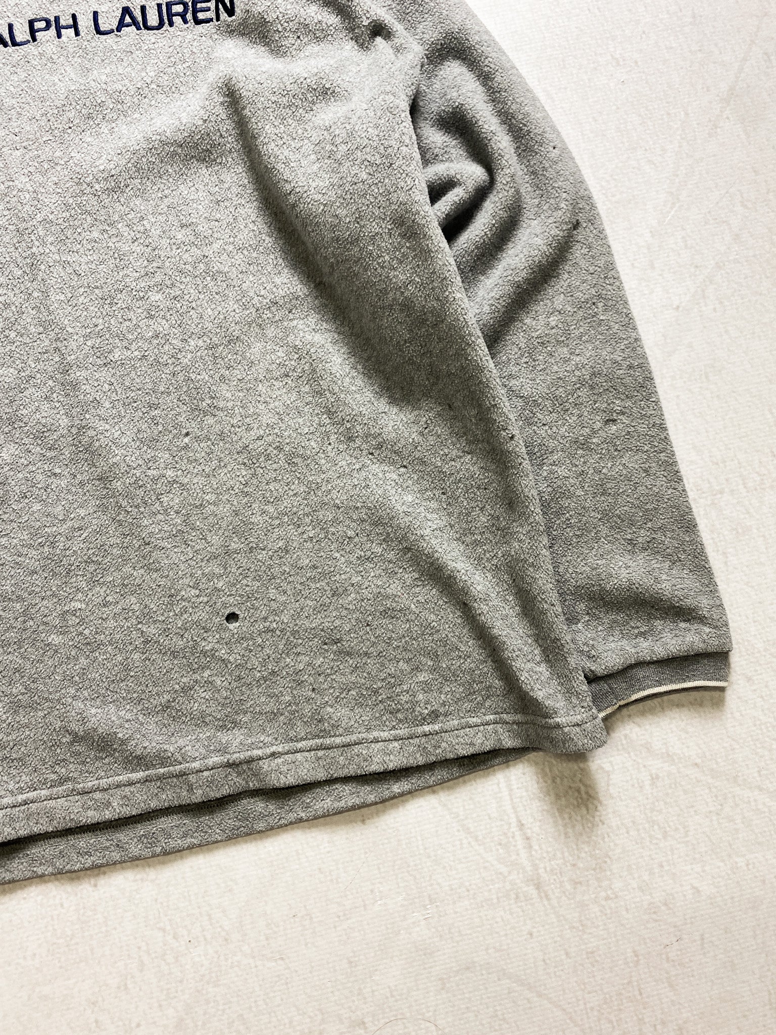 90s Chaps Ralph Lauren Fleece Sweatshirt - Men's Medium