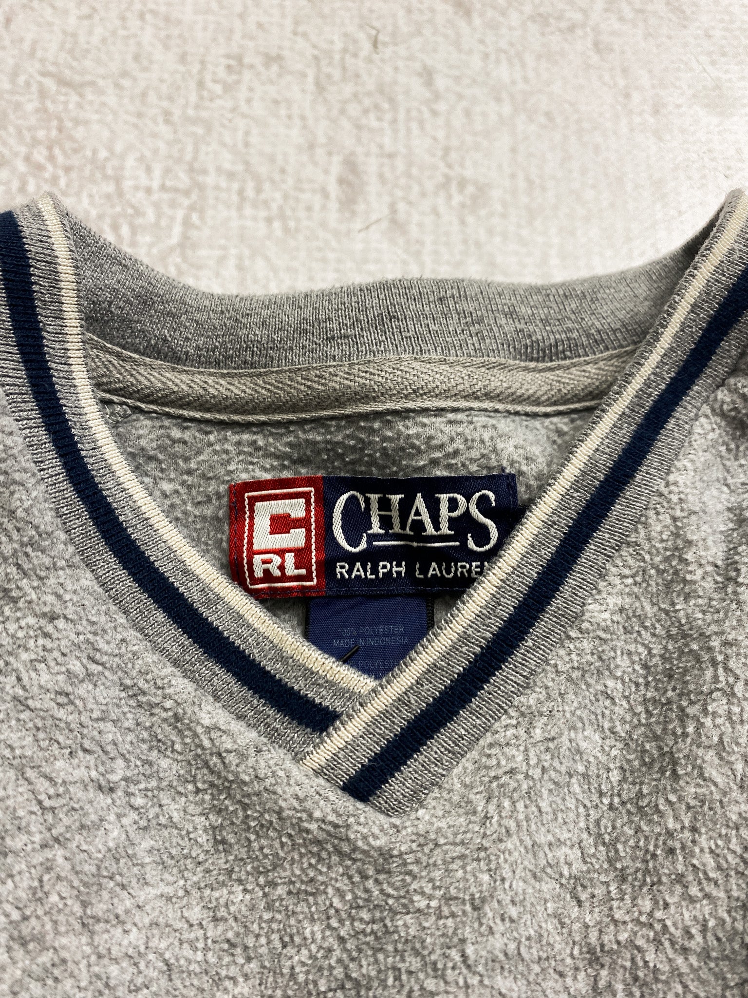 90s Chaps Ralph Lauren Fleece Sweatshirt - Men's Medium