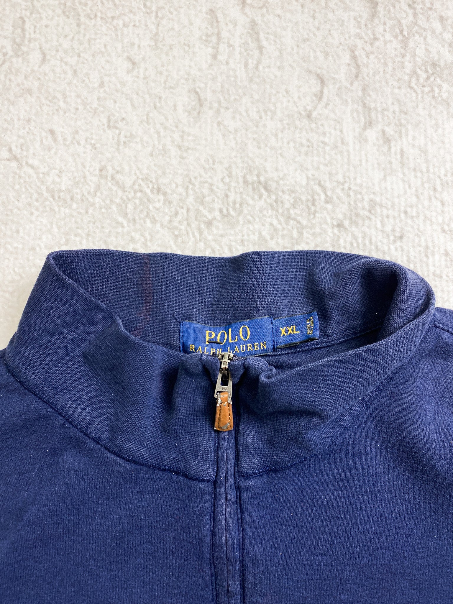 90s Polo Ralph Lauren 1/4 Zip Sweatshirt - Men's 2XL