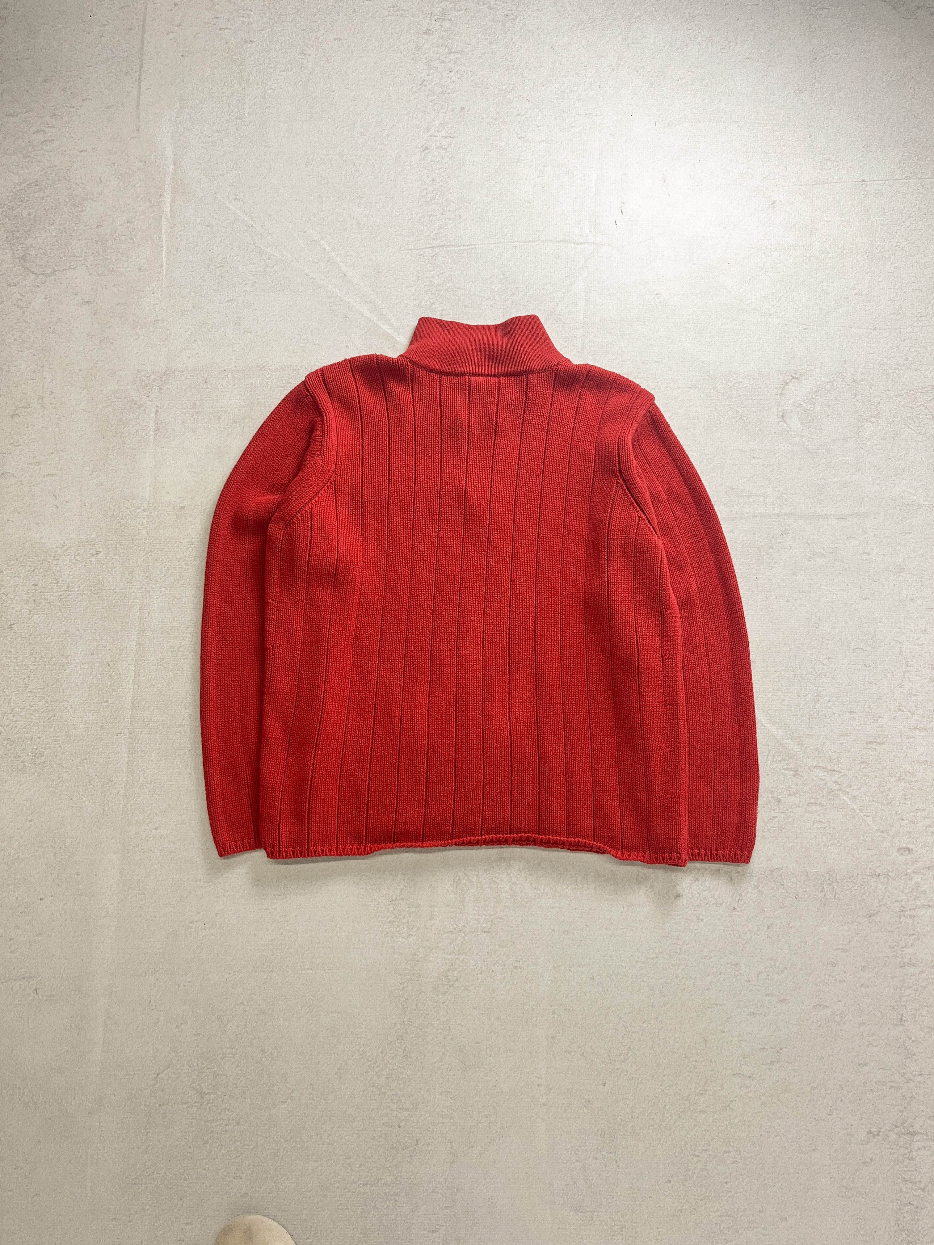90s Polo Ralph Lauren 1/4 Zip Sweater - Women's XL