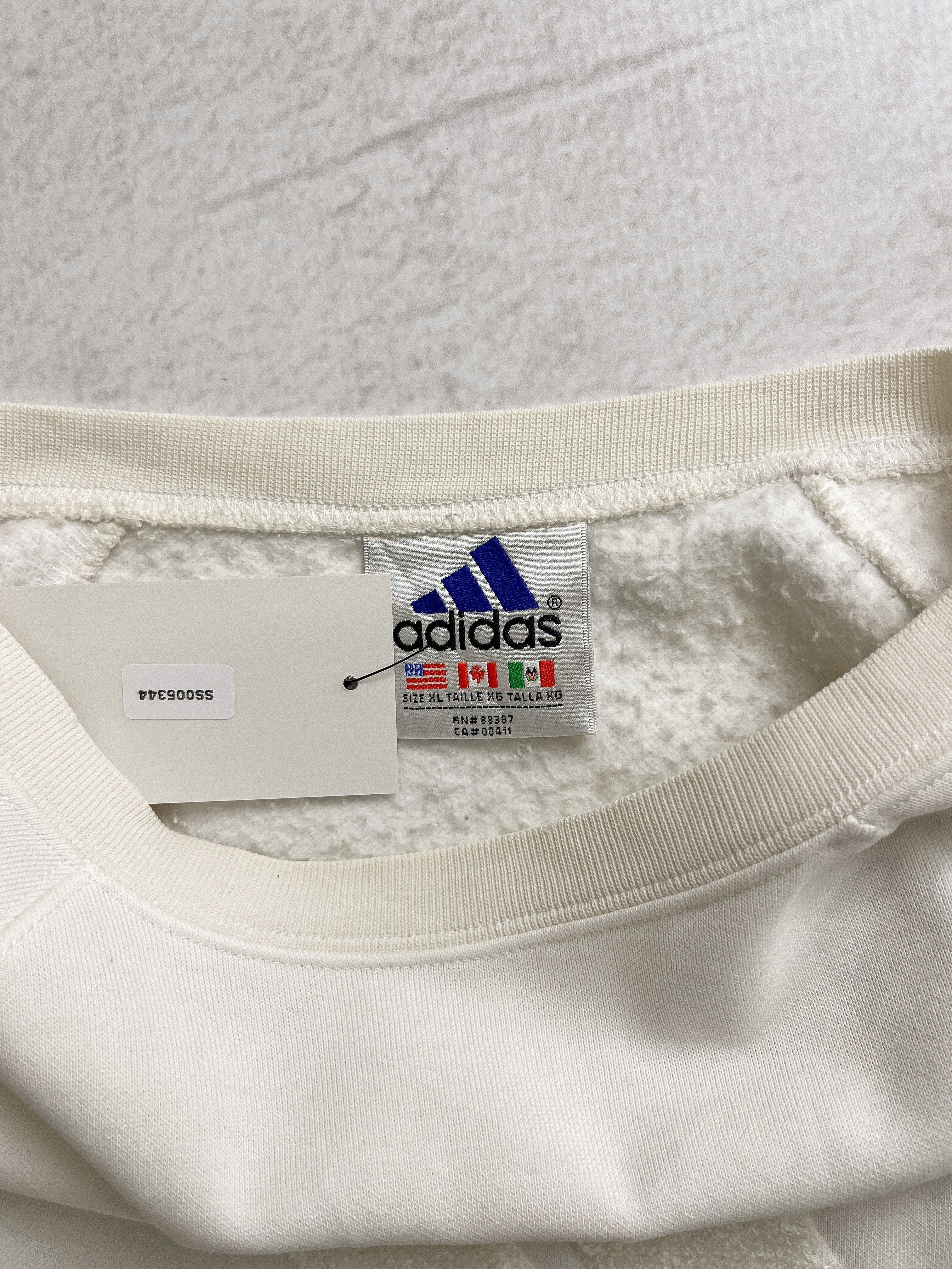 90s Adidas Crewneck Sweatshirt - Women's XL