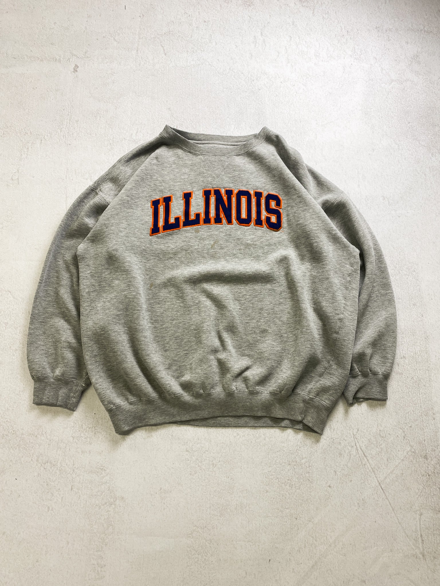 90s Illinois Crewneck Sweatshirt - Men's XL