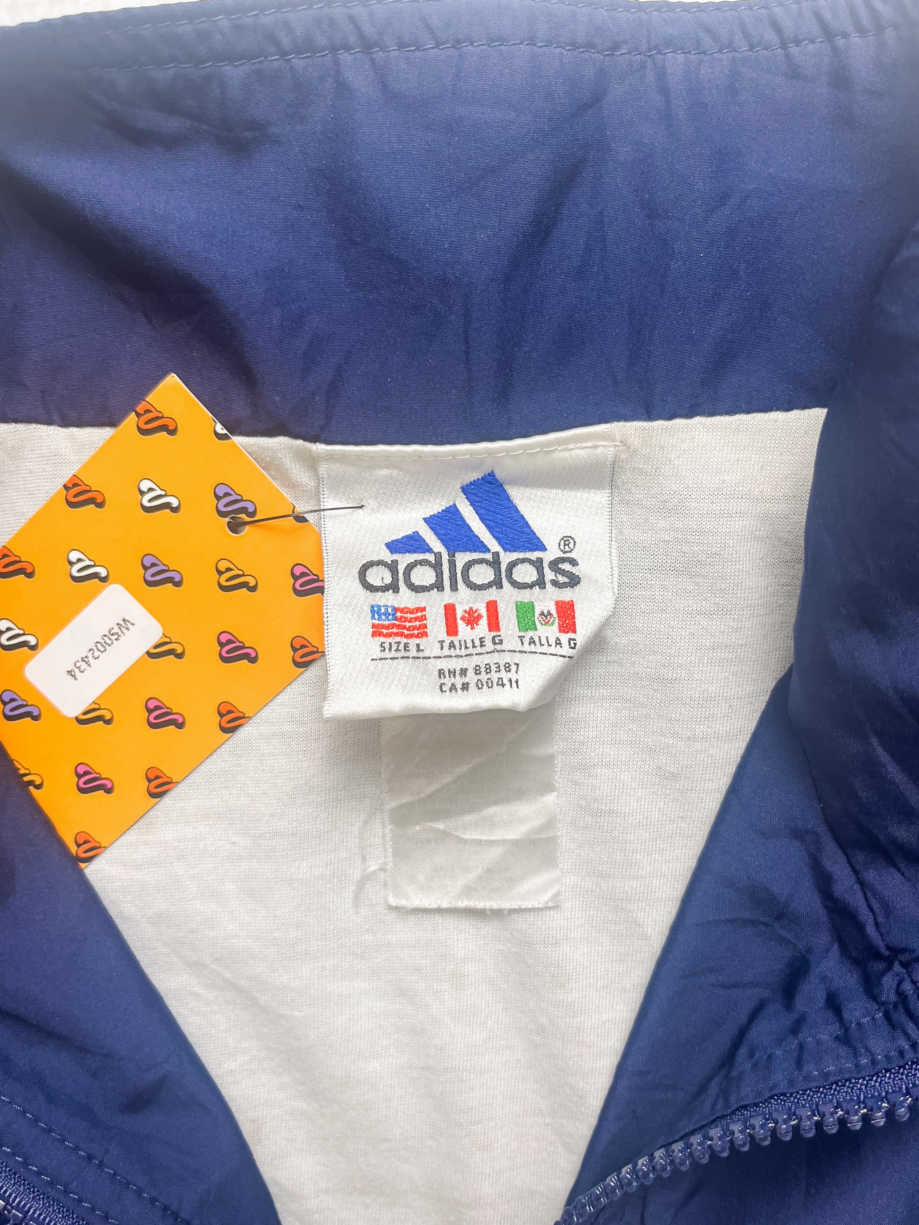 90s Adidas Windbreaker - Women's Large