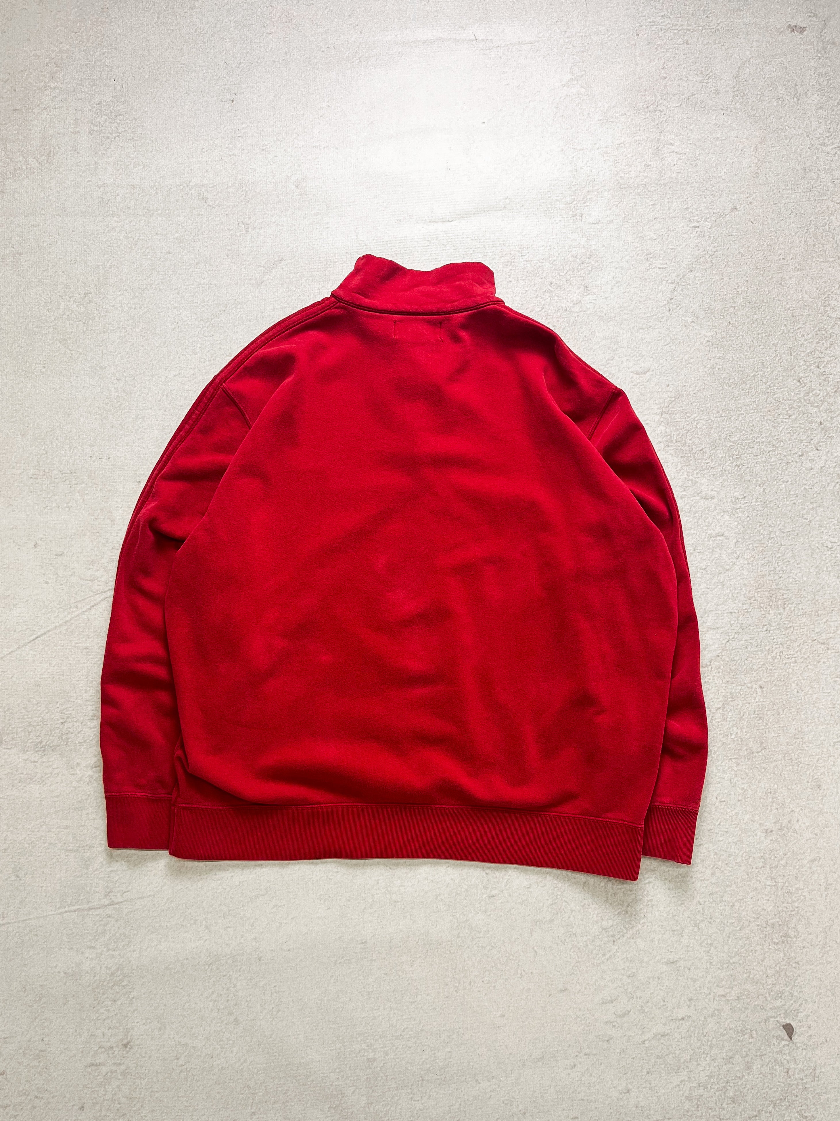 90s Polo Ralph Lauren 1/4 Zip Sweatshirt - Men's XL