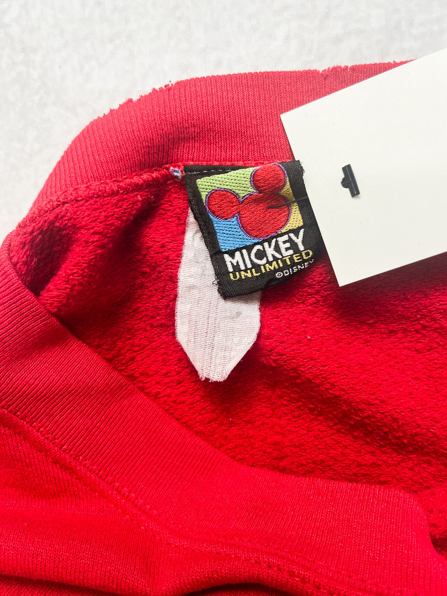 90s Disney Mickey Mouse Crewneck Sweatshirt - Women's Large