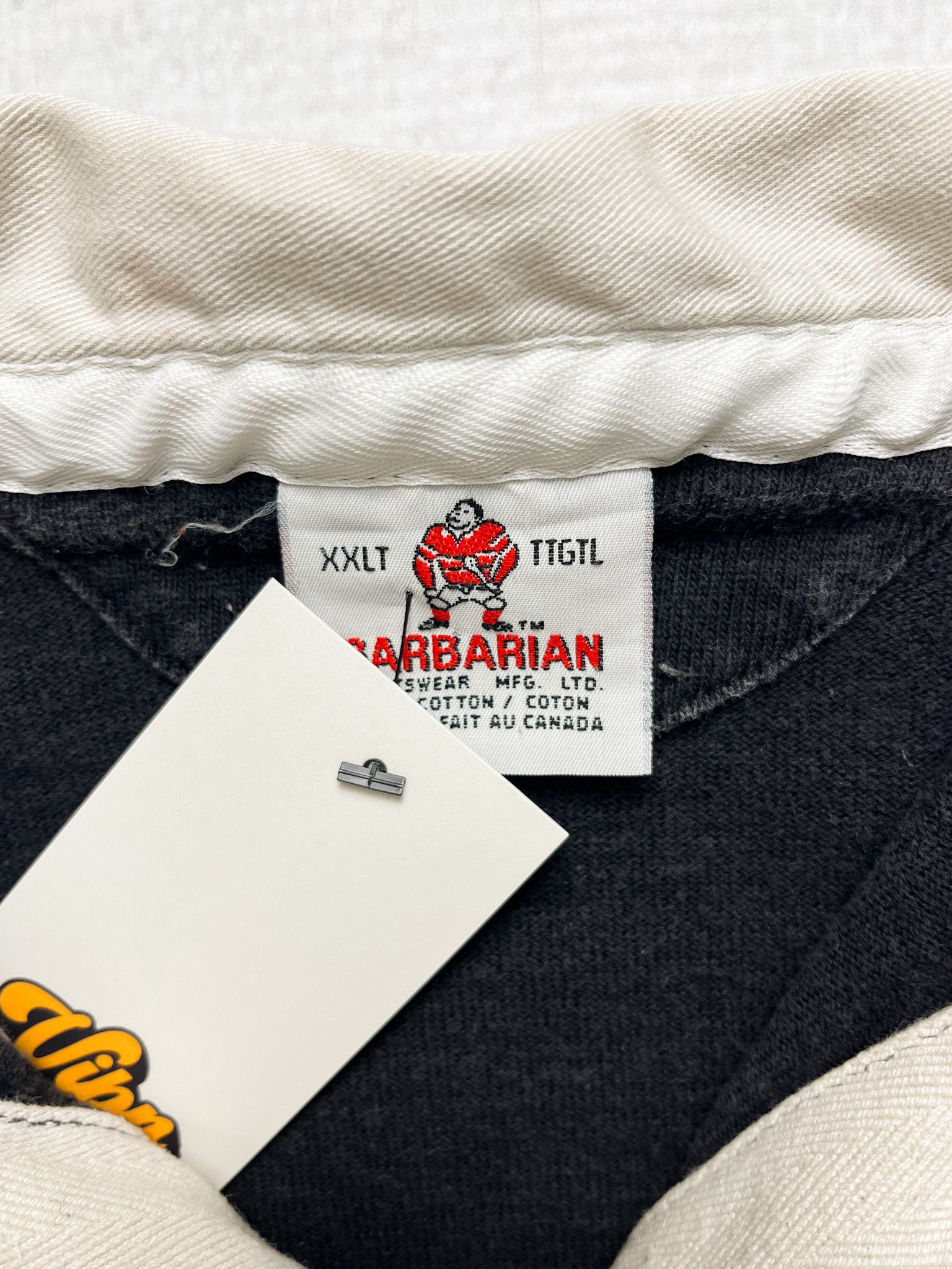 90s Barbarian University of Calgary Rugby Polo Shirt - Men's 2XL