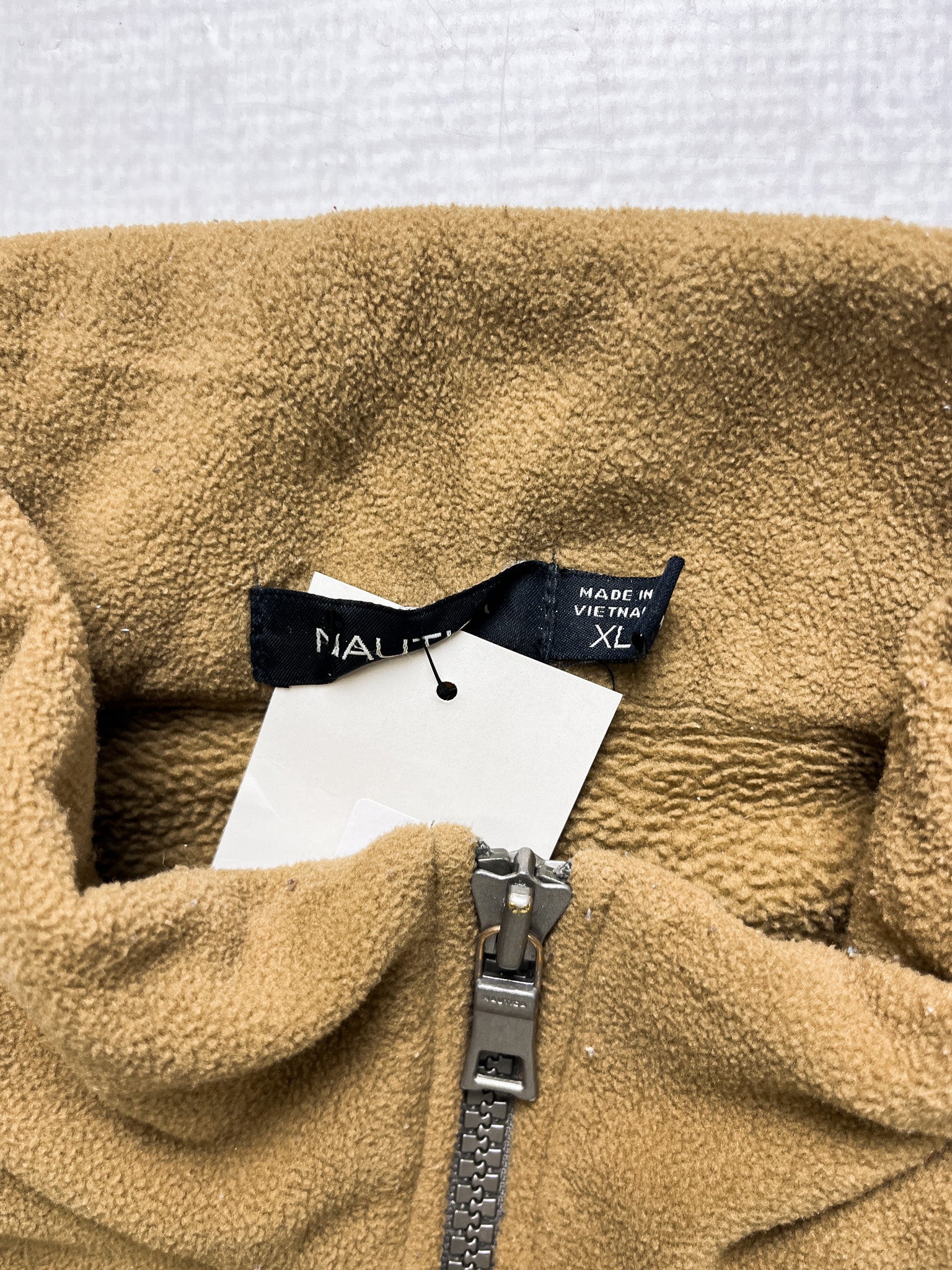 90s Nautica 1/4 Zip Fleece Sweatshirt - Men's XL