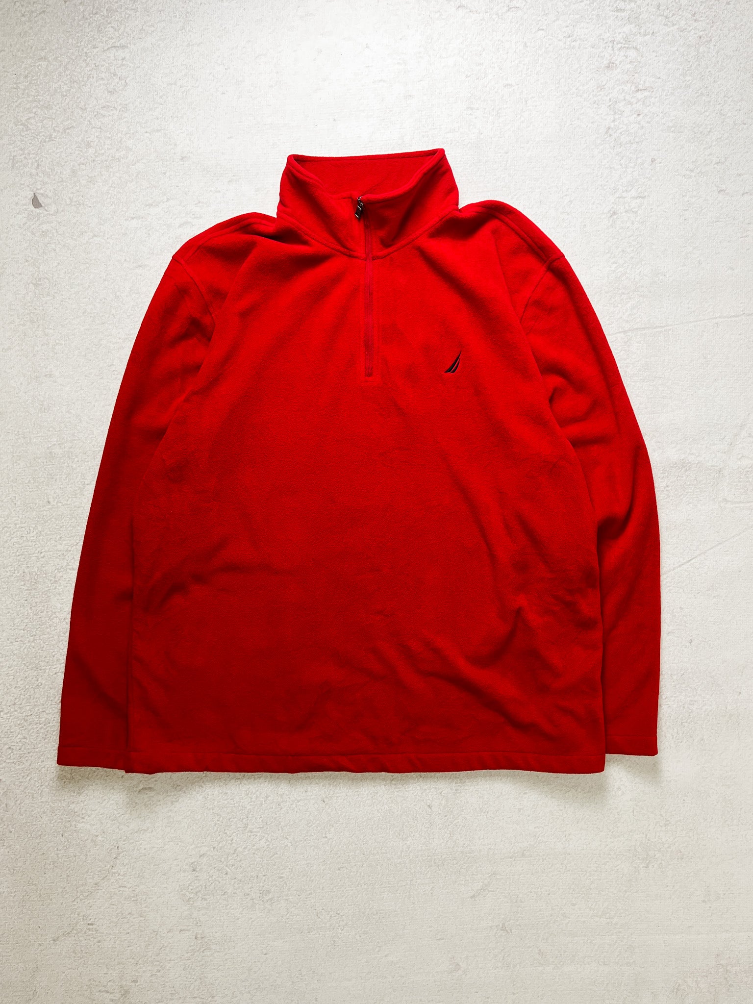 90s Nautica 1/4 Zip Fleece Sweatshirt - Women's 2XL