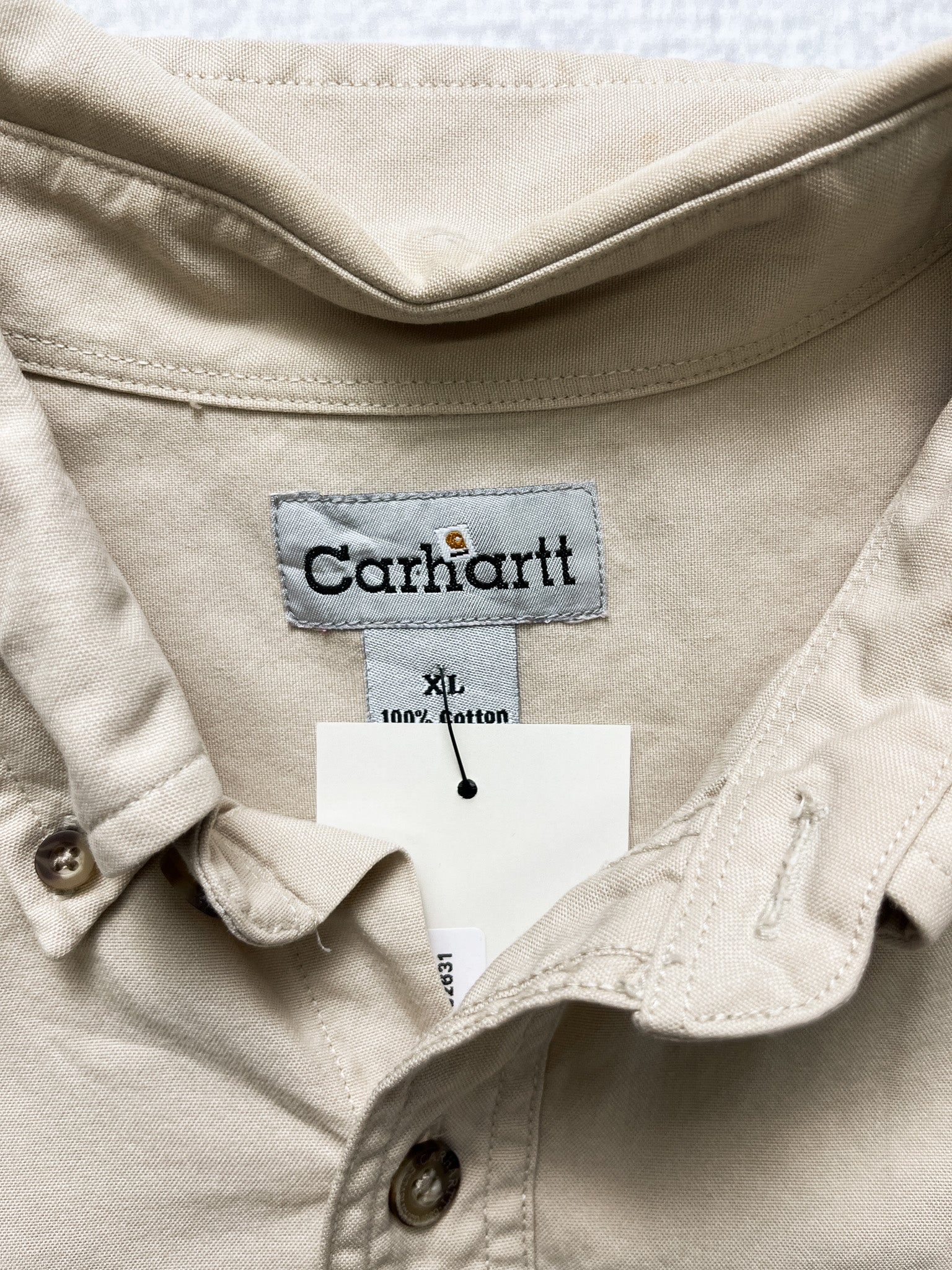 90s Carhartt Button-Up Shirt - Men's XL