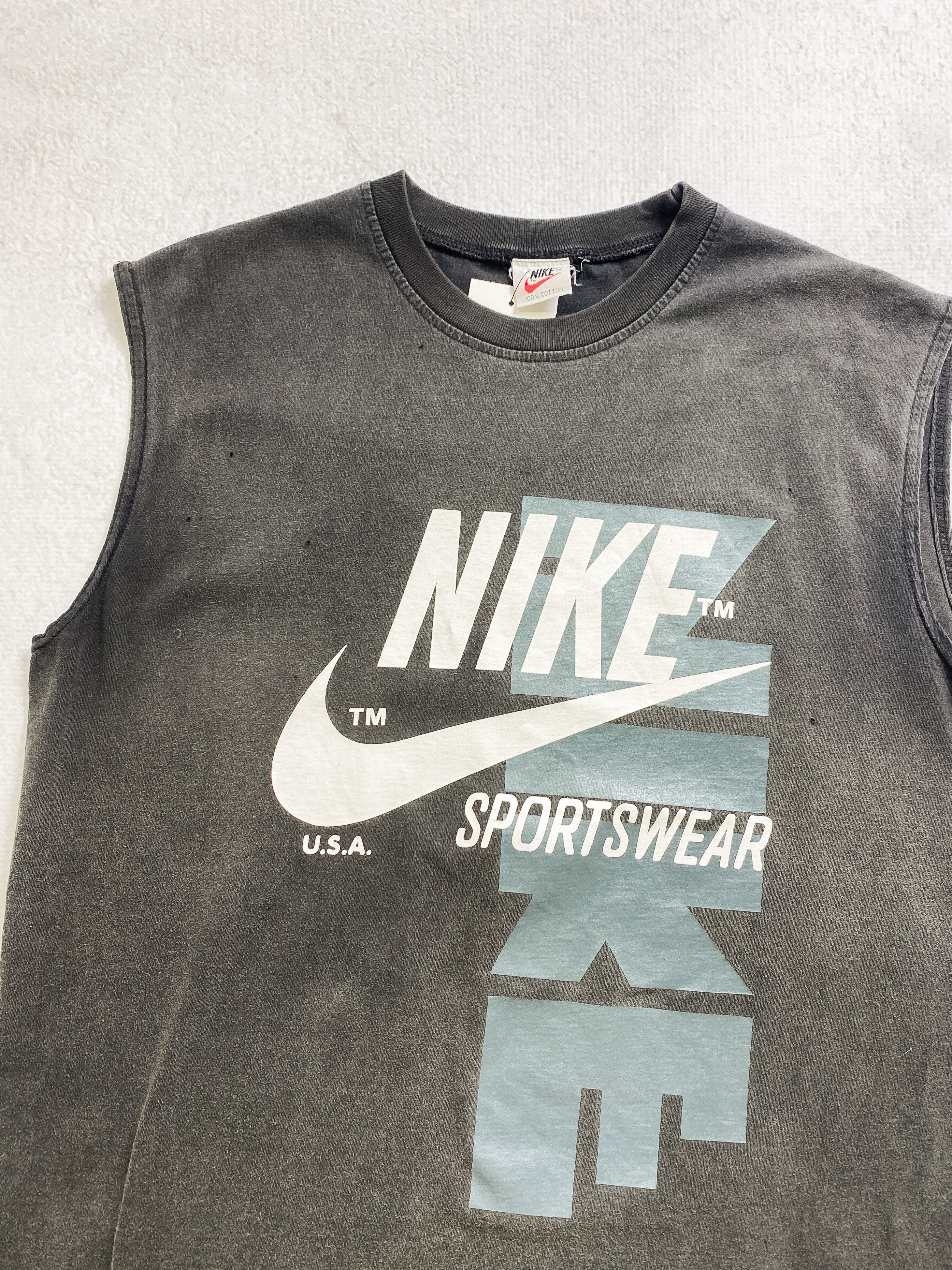 90s Nike Sleeveless T-Shirt - Men's XL