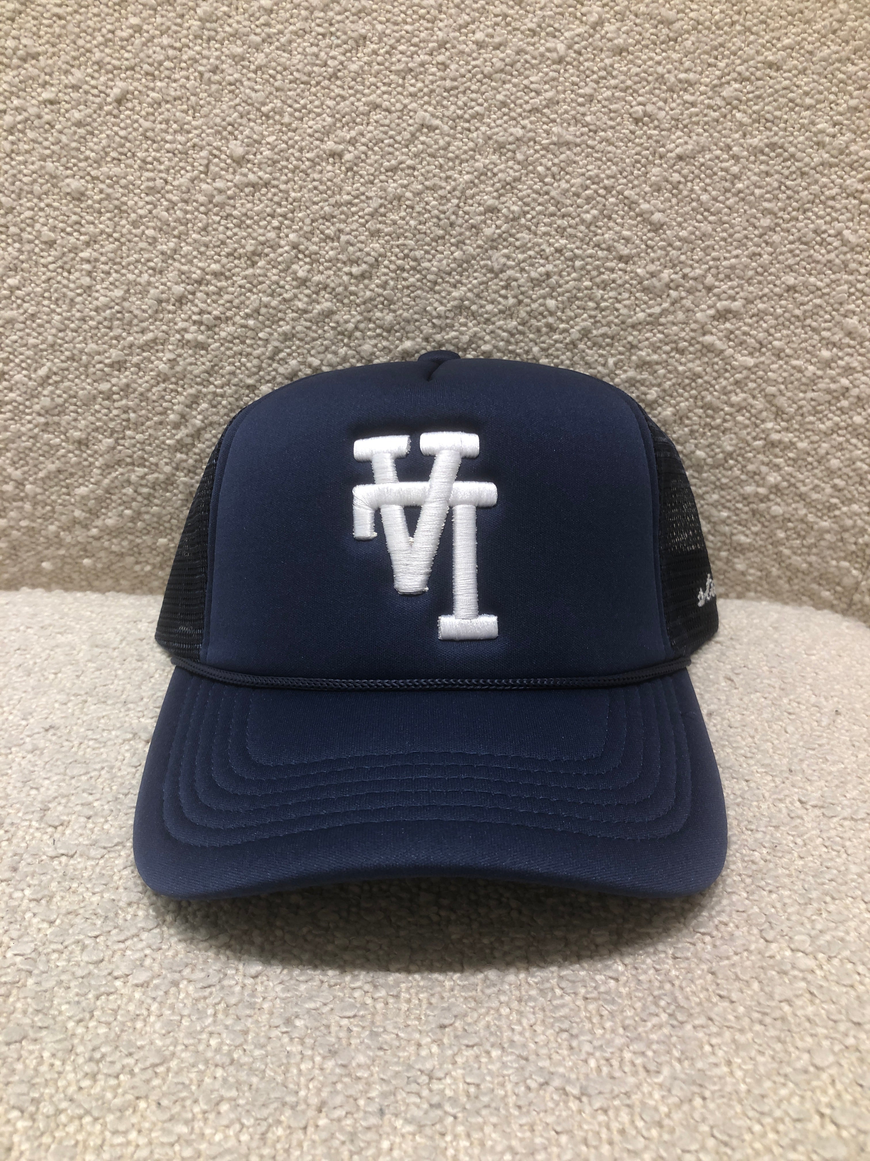 Vibn Studios x LA Mesh Hat - Upside-down Navy Blue