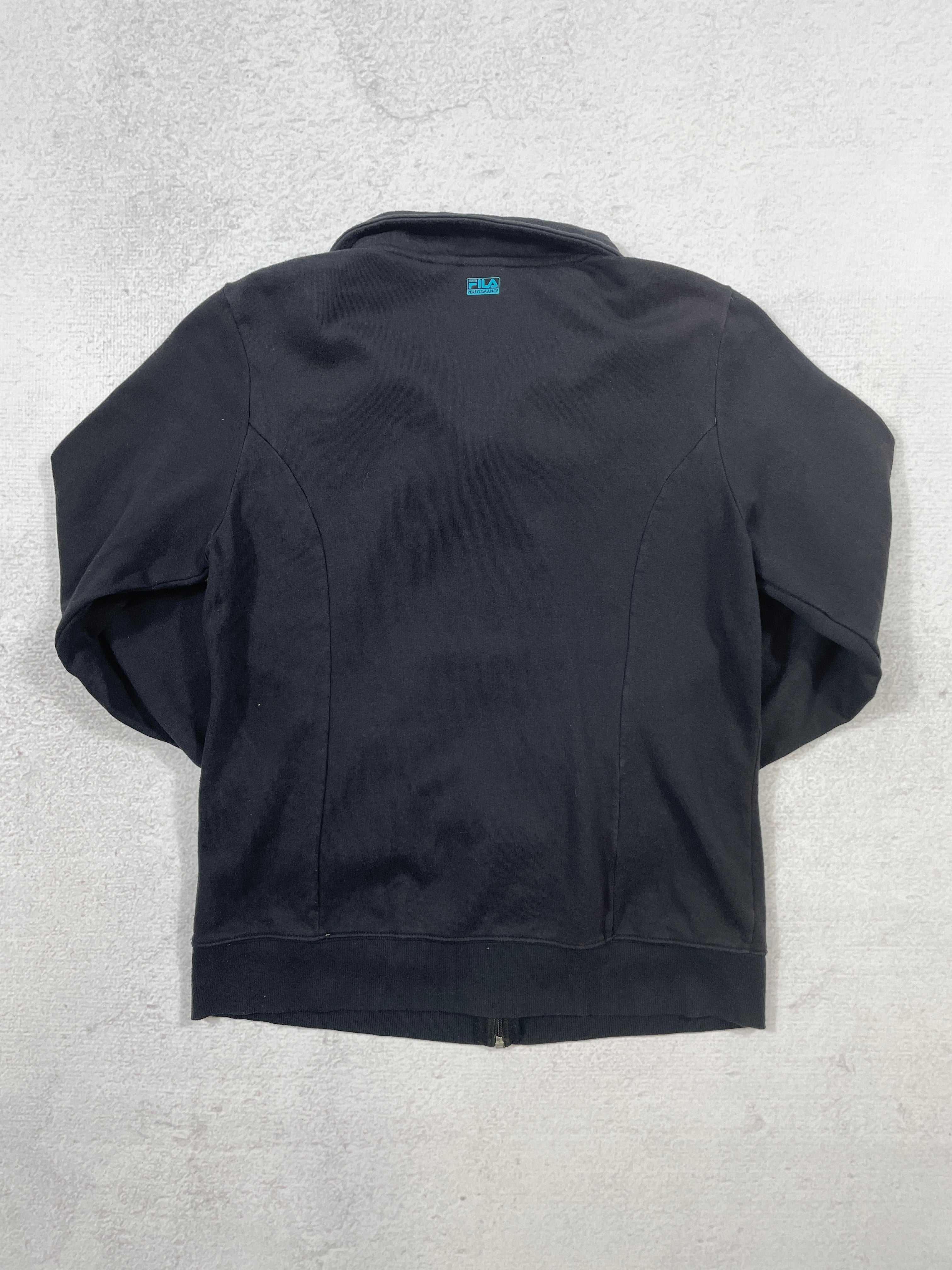 Vintage Fila Zip-Up Sweatshirt - Women's Large