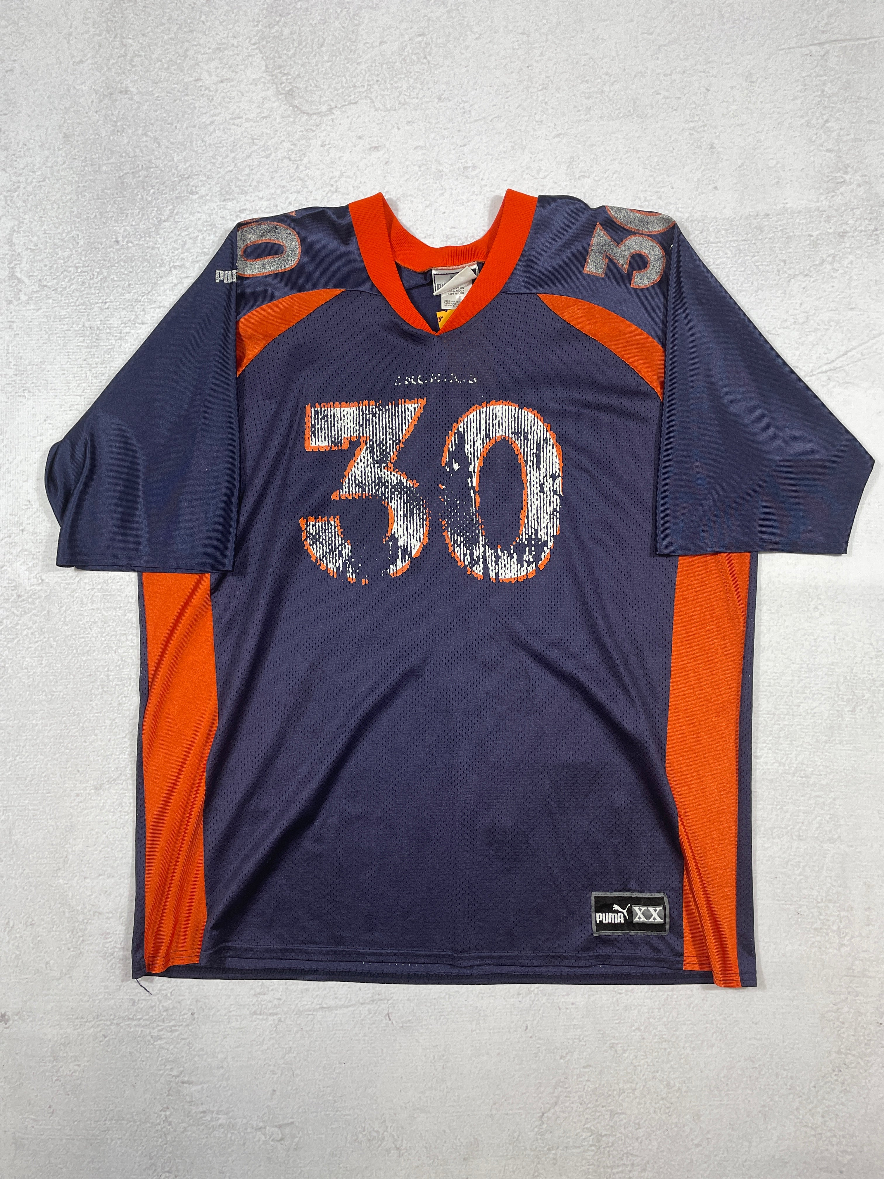Vintage Puma NFL Denver Broncos Terrell Davis #30 Jersey - Men's 2XL
