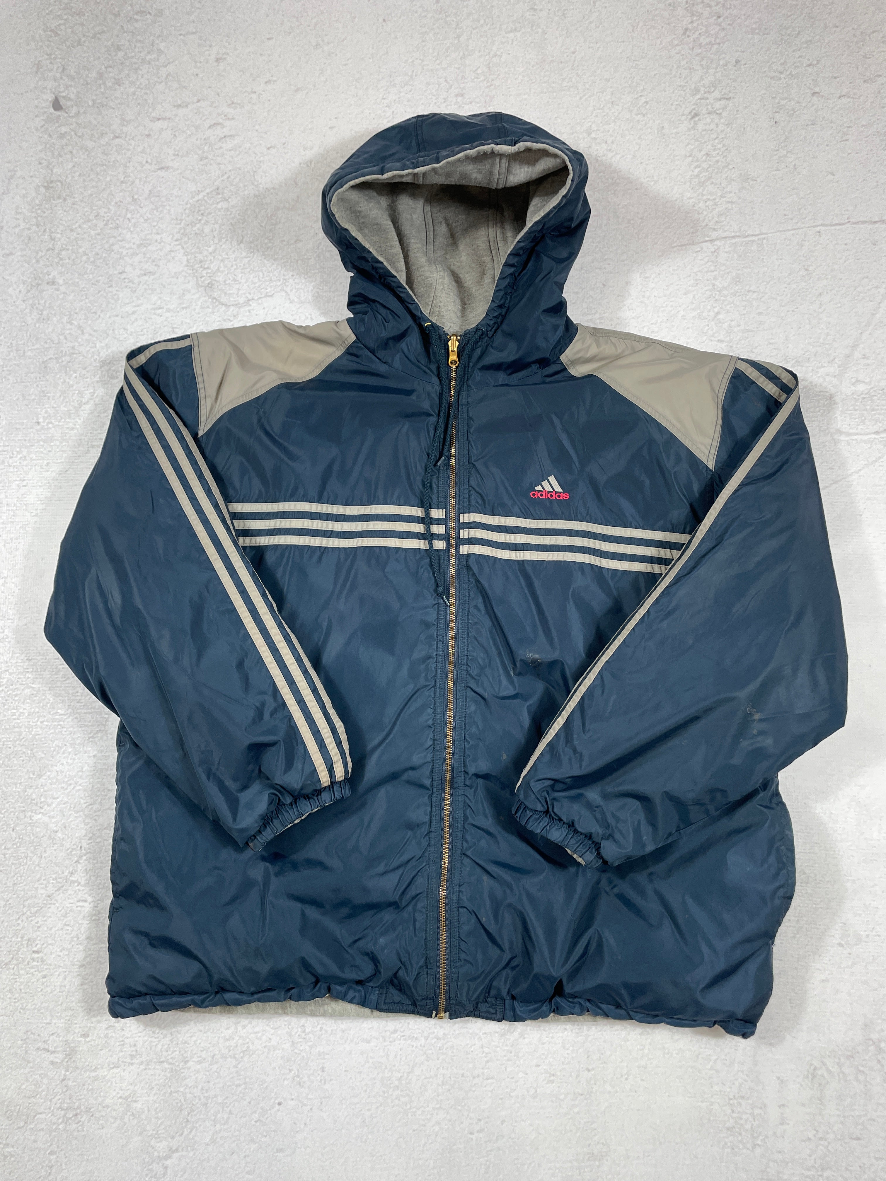 Vintage Adidas Reversible Insulated Jacket - Men's XL