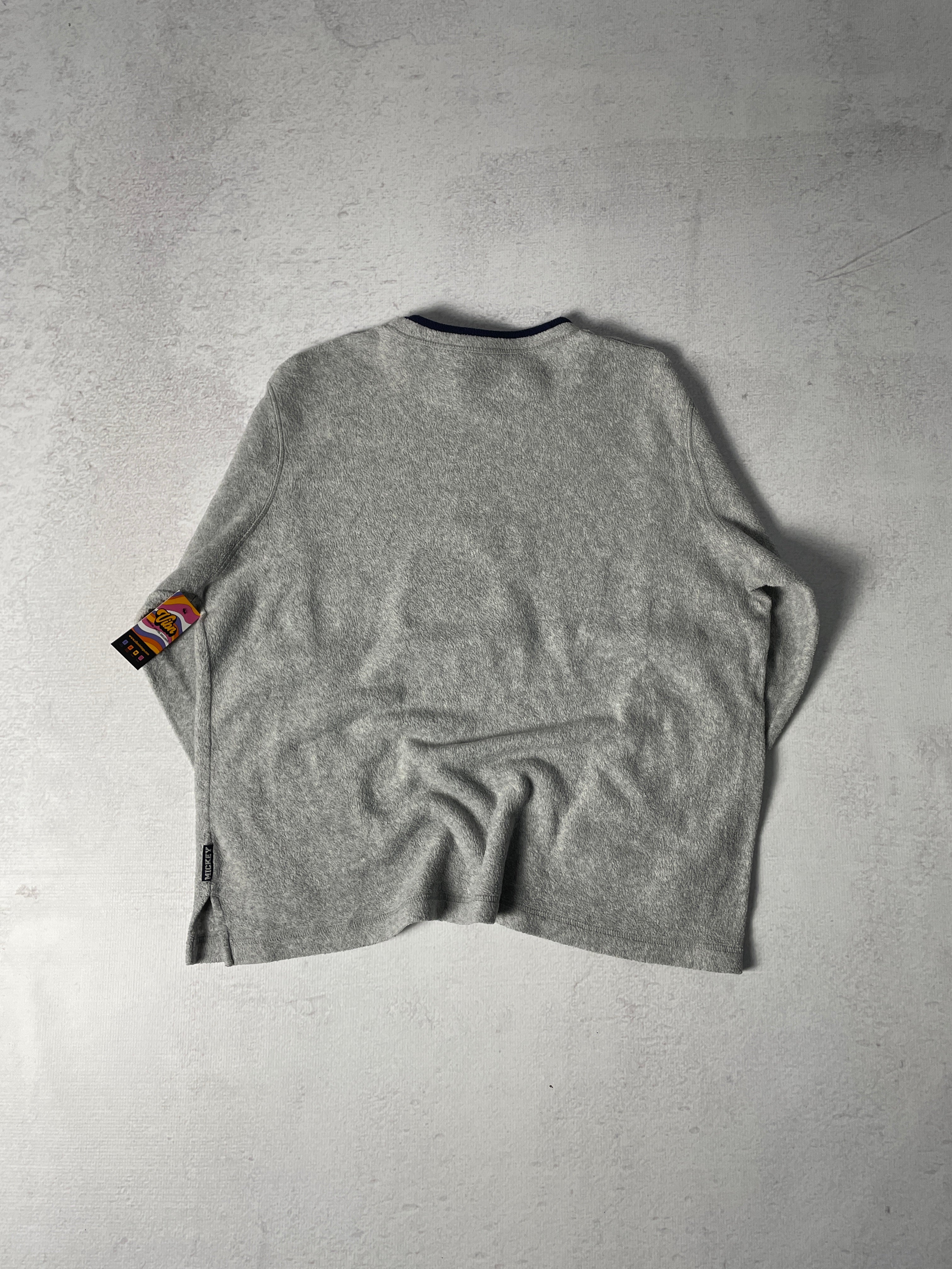 Vintage Disney Mickey Fleece Sweatshirt - Women's XL