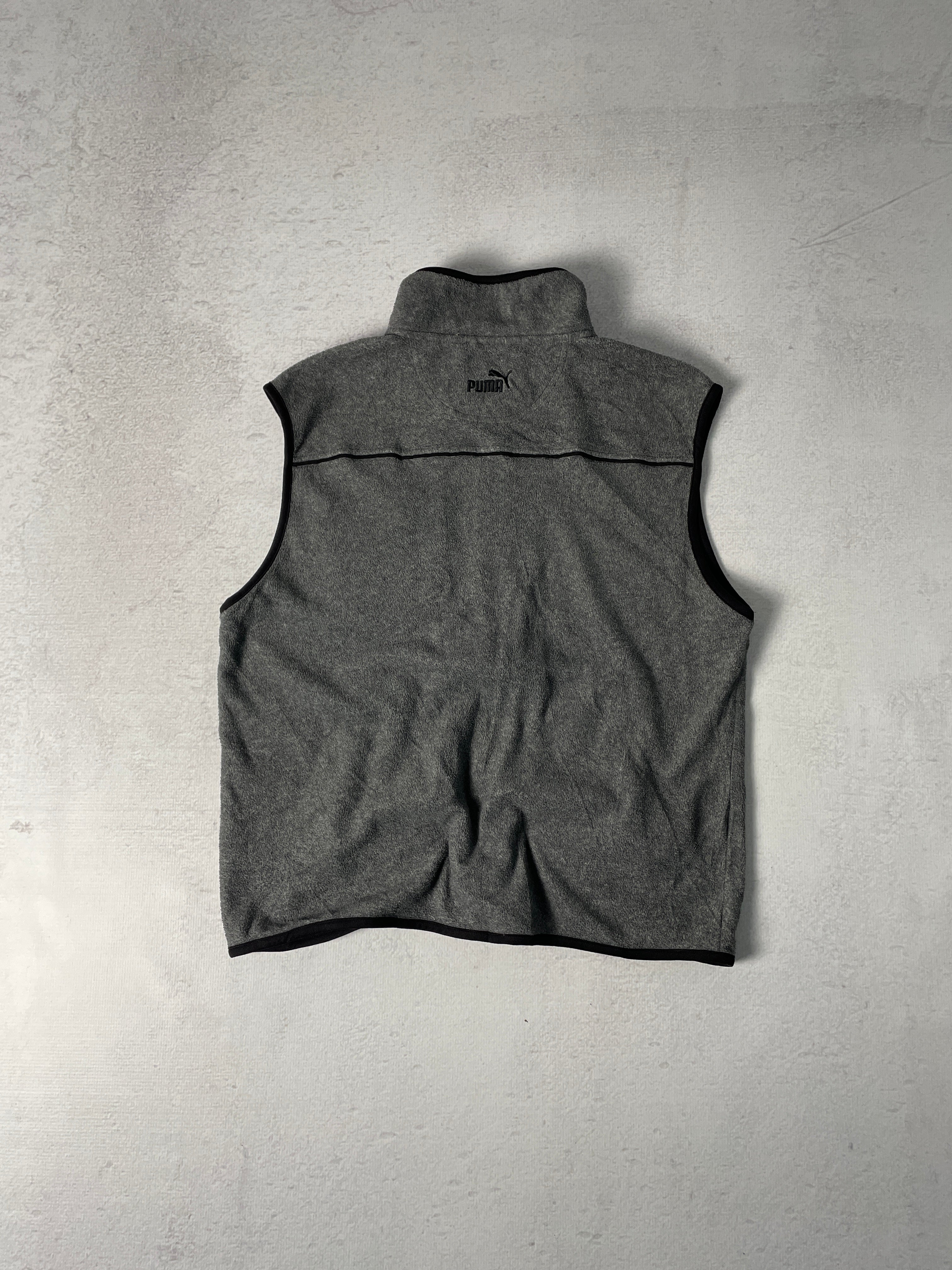 Vintage CFL Saskatchewan Roughriders Fleece Vest - Men's Large