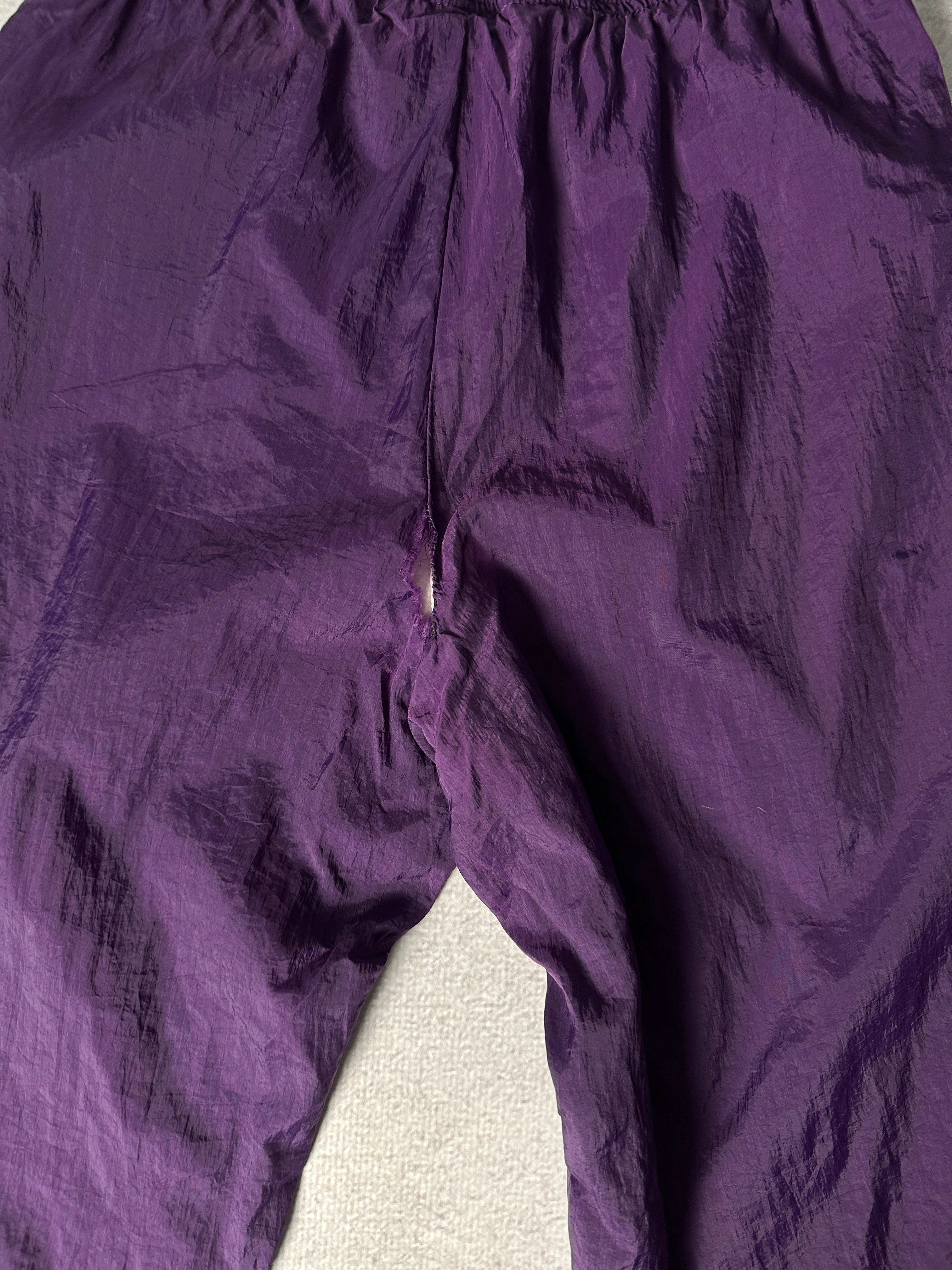 Vintage 90s Nike Cuffed Track Pants - Men's Small