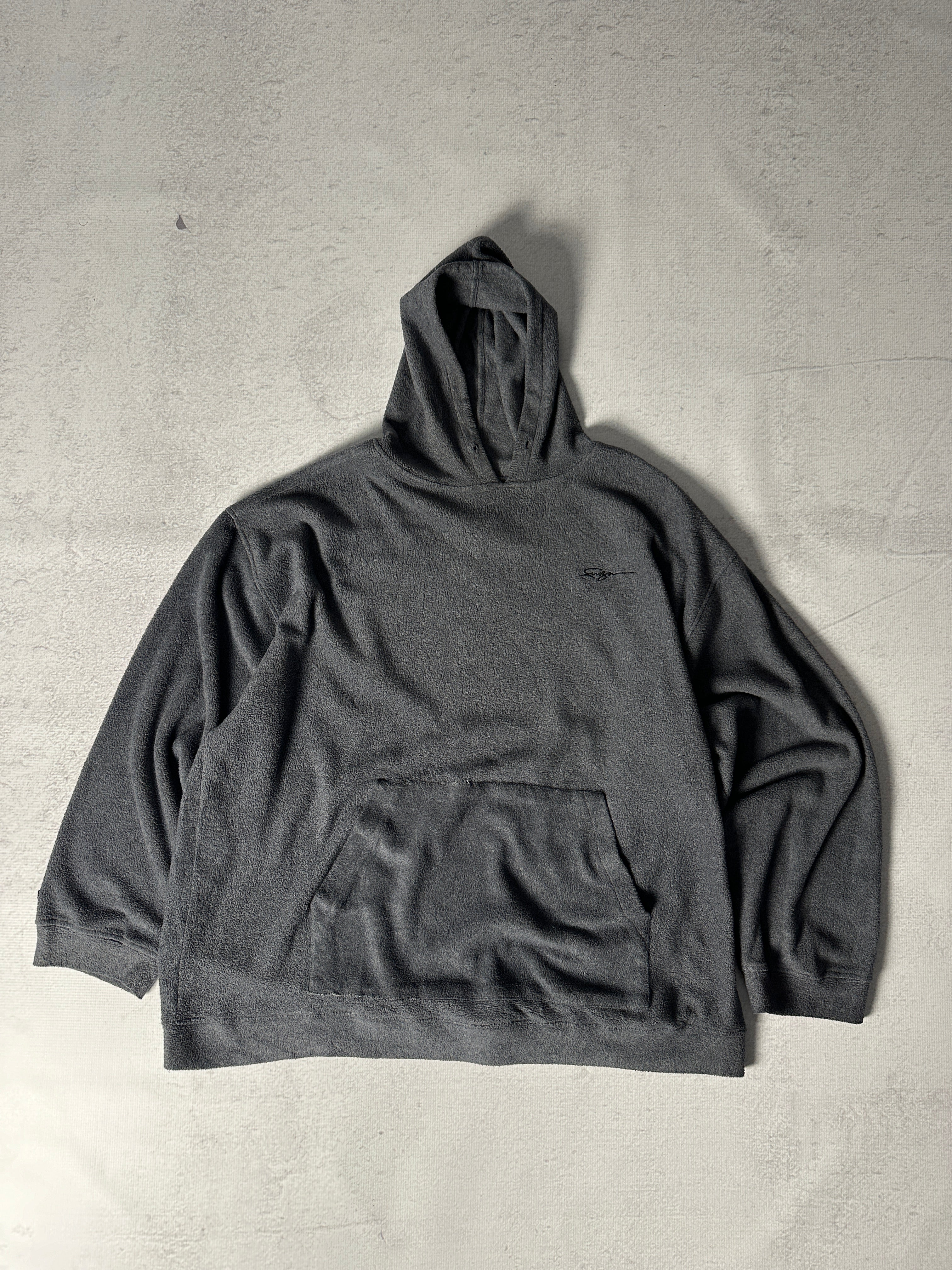 Vintage Fubu Fleece Hoodie - Men's 2XL