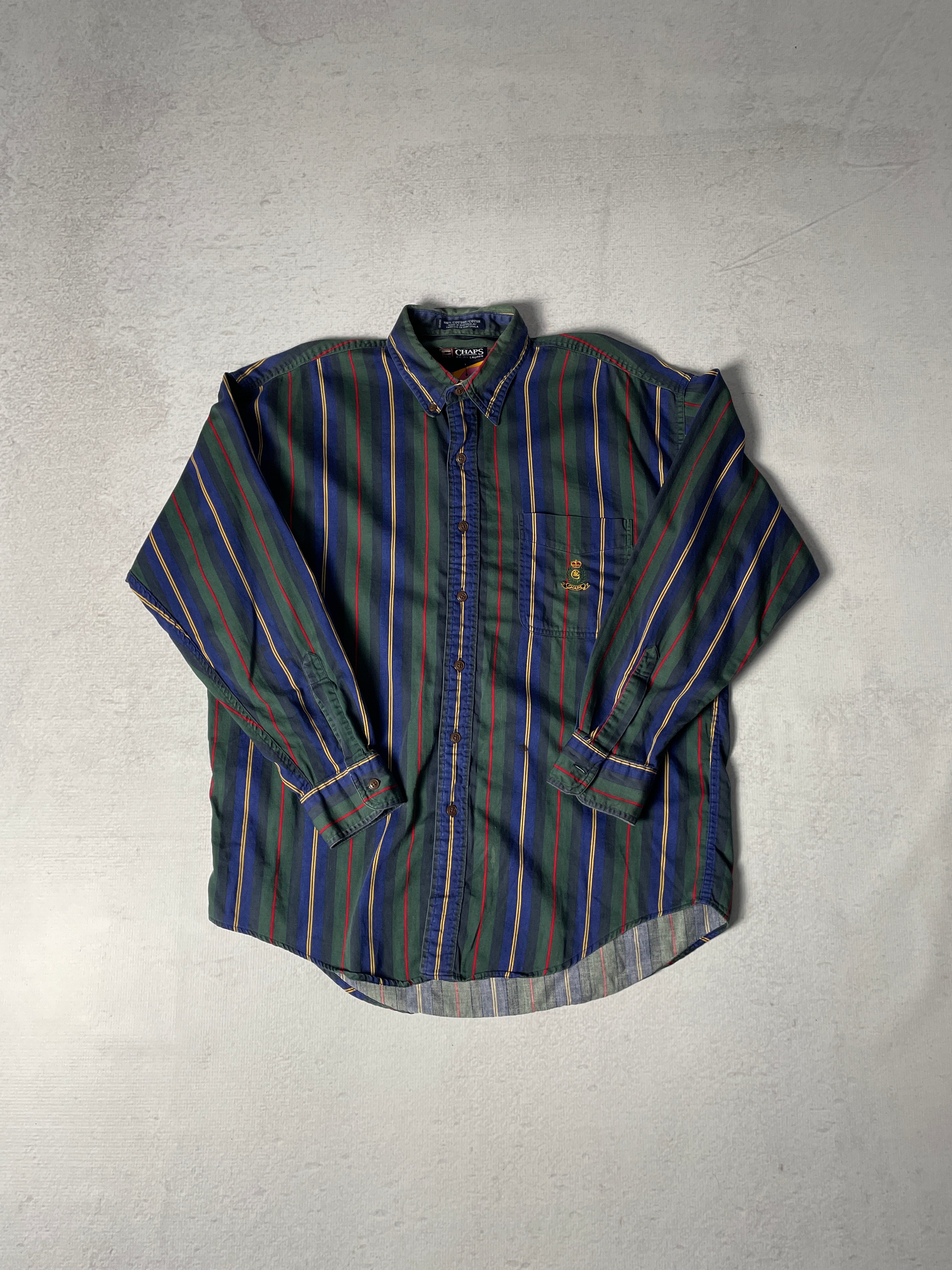 Vintage Chaps Ralph Lauren Buttoned Shirt - Men's Large