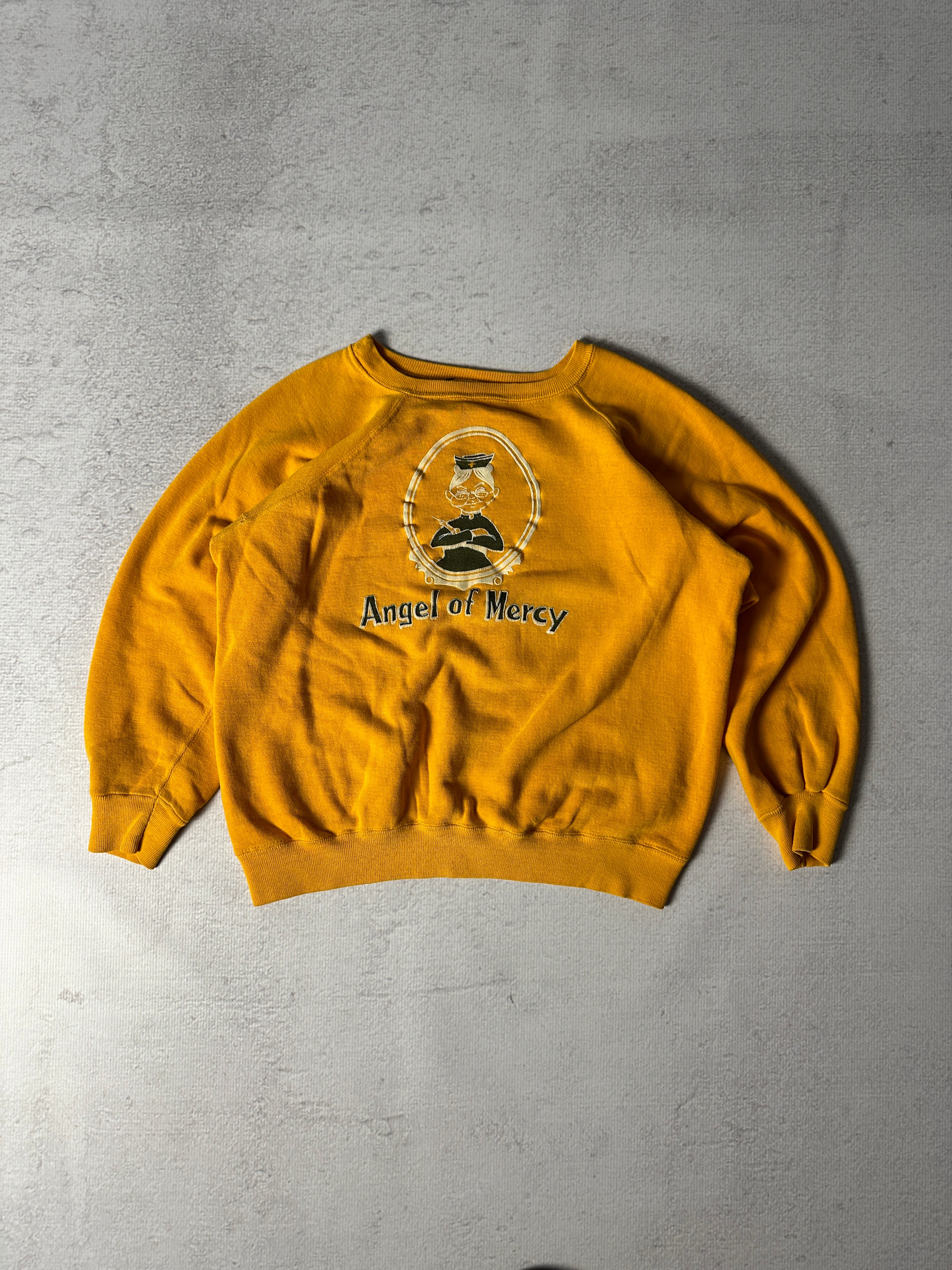 Vintage Champion Angel of Mercy Crewneck Sweatshirt - Women's Medium