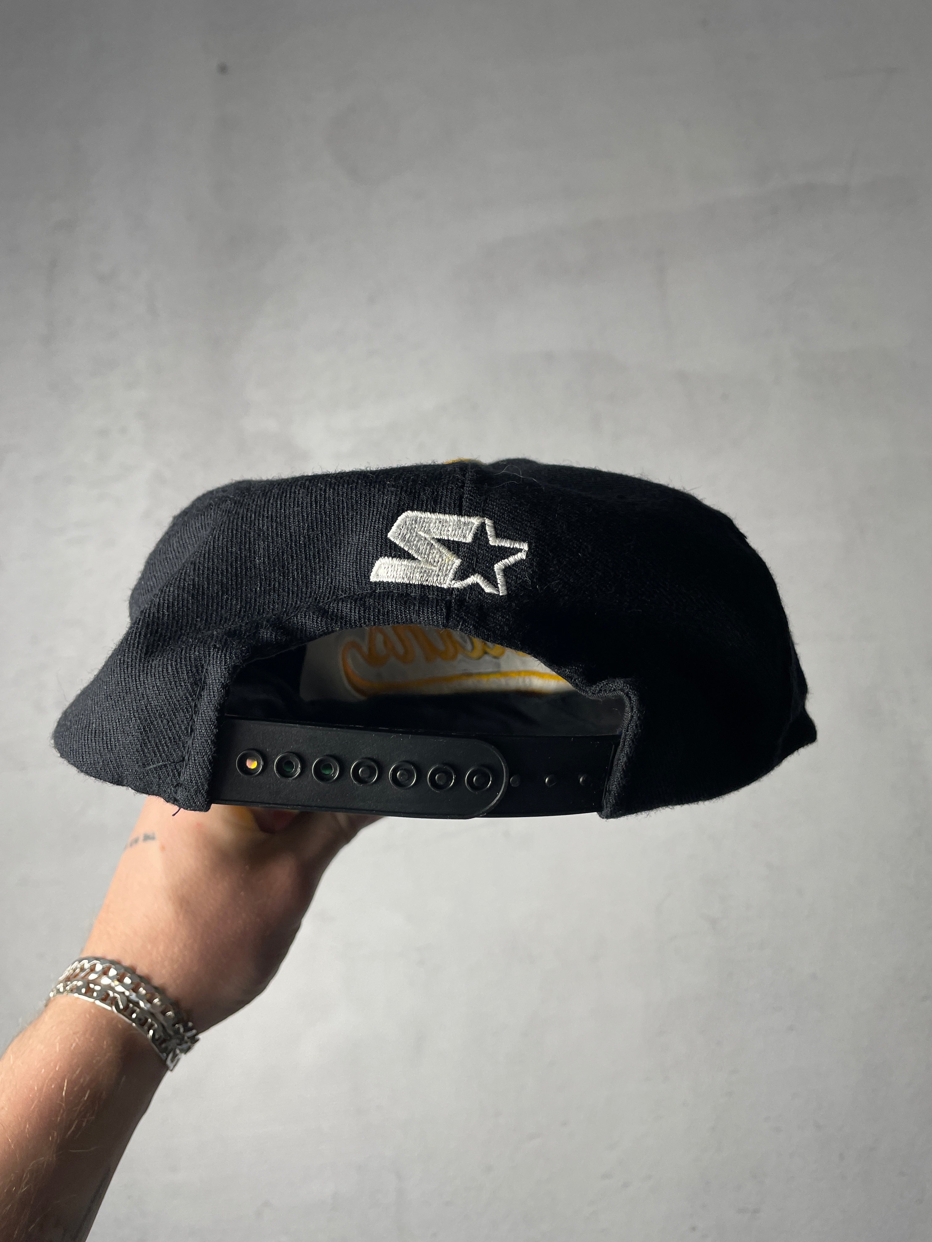 Vintage NHL Boston Bruins Snap-Back Hat - Adjustable