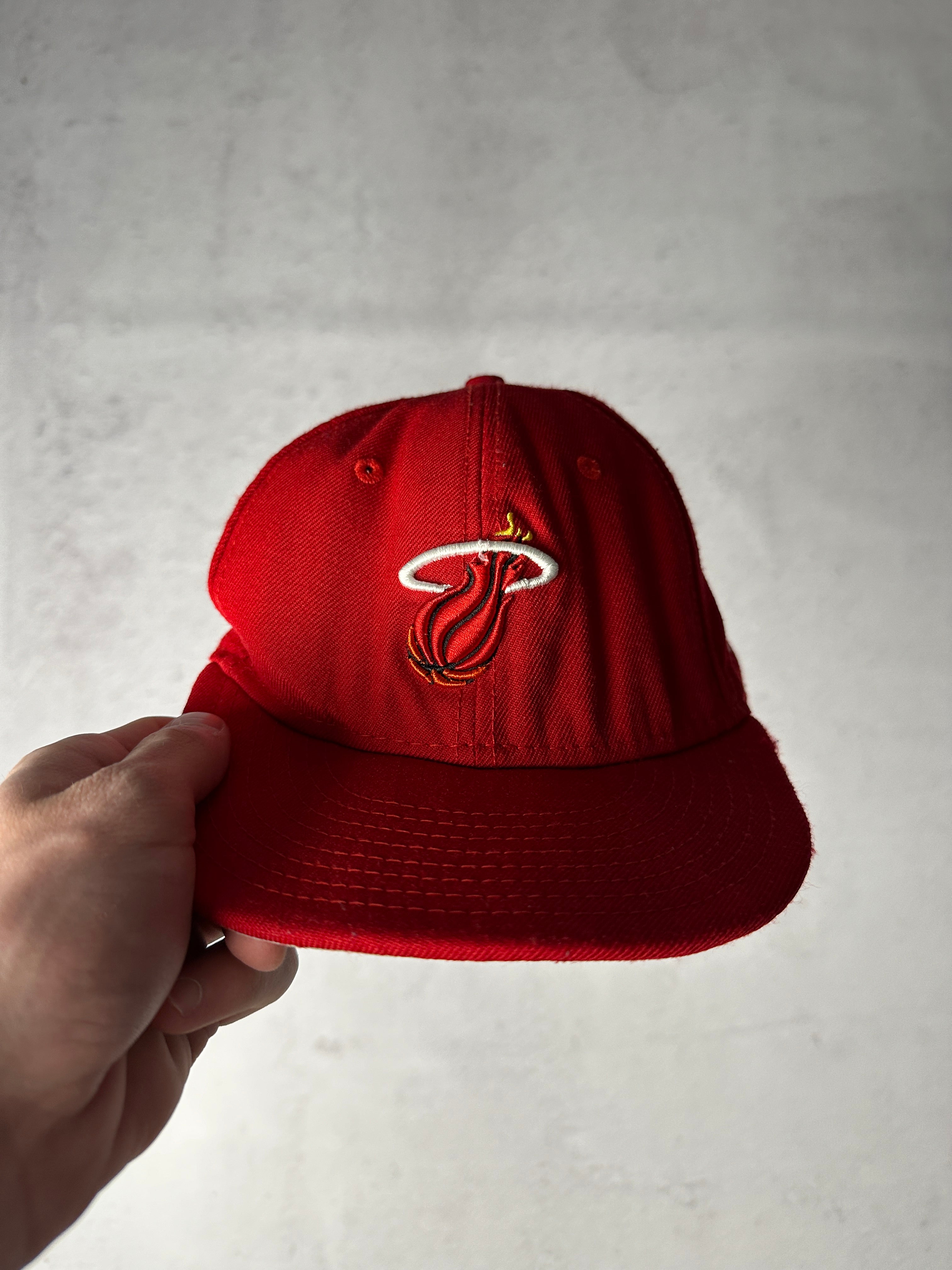 Vintage NBA Miami Heat Fitted Hat - 6 5/8