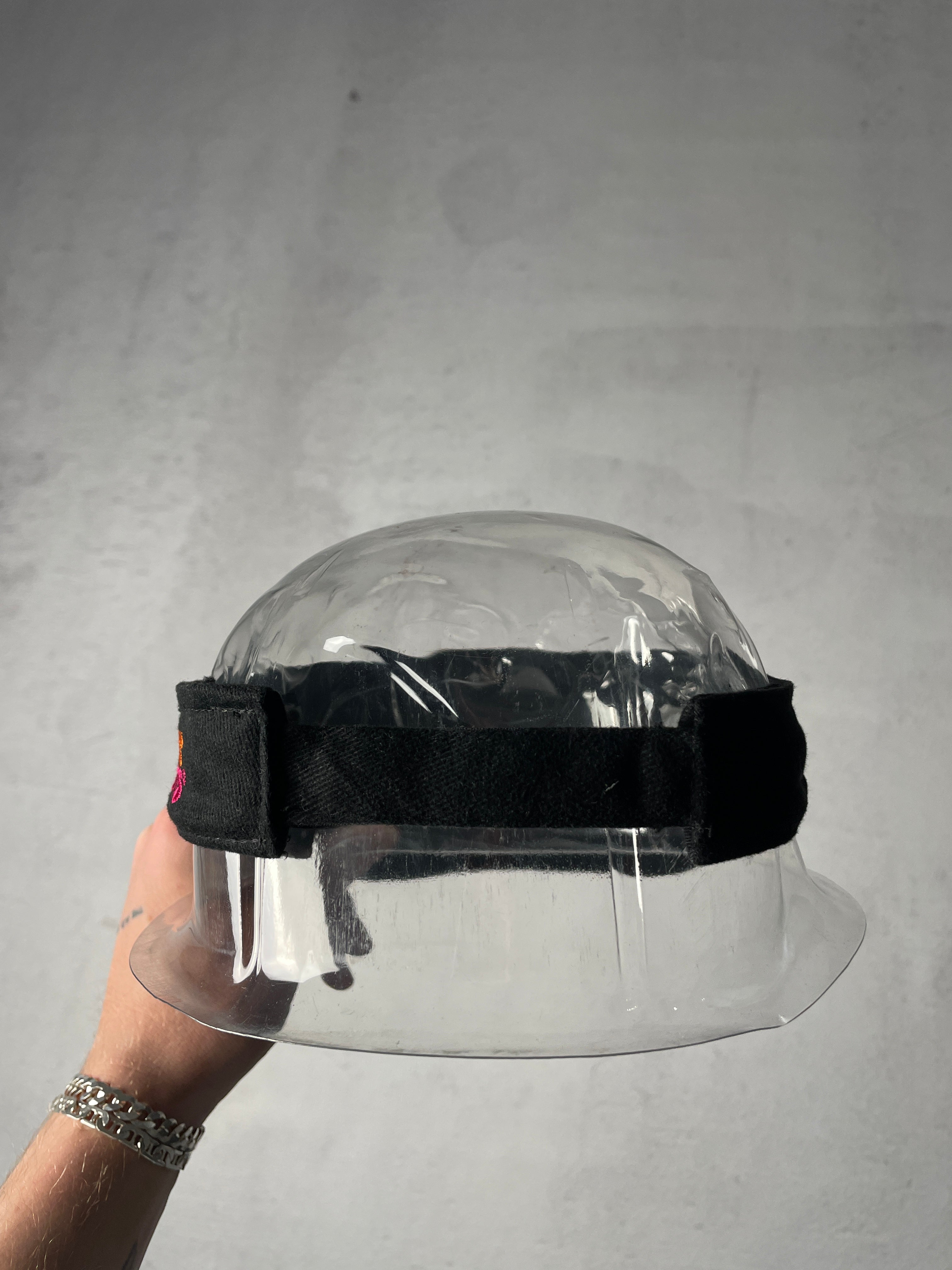 Vintage NFL New England Patriots Dunkin' Donuts Strap-Back Visor - OSFA