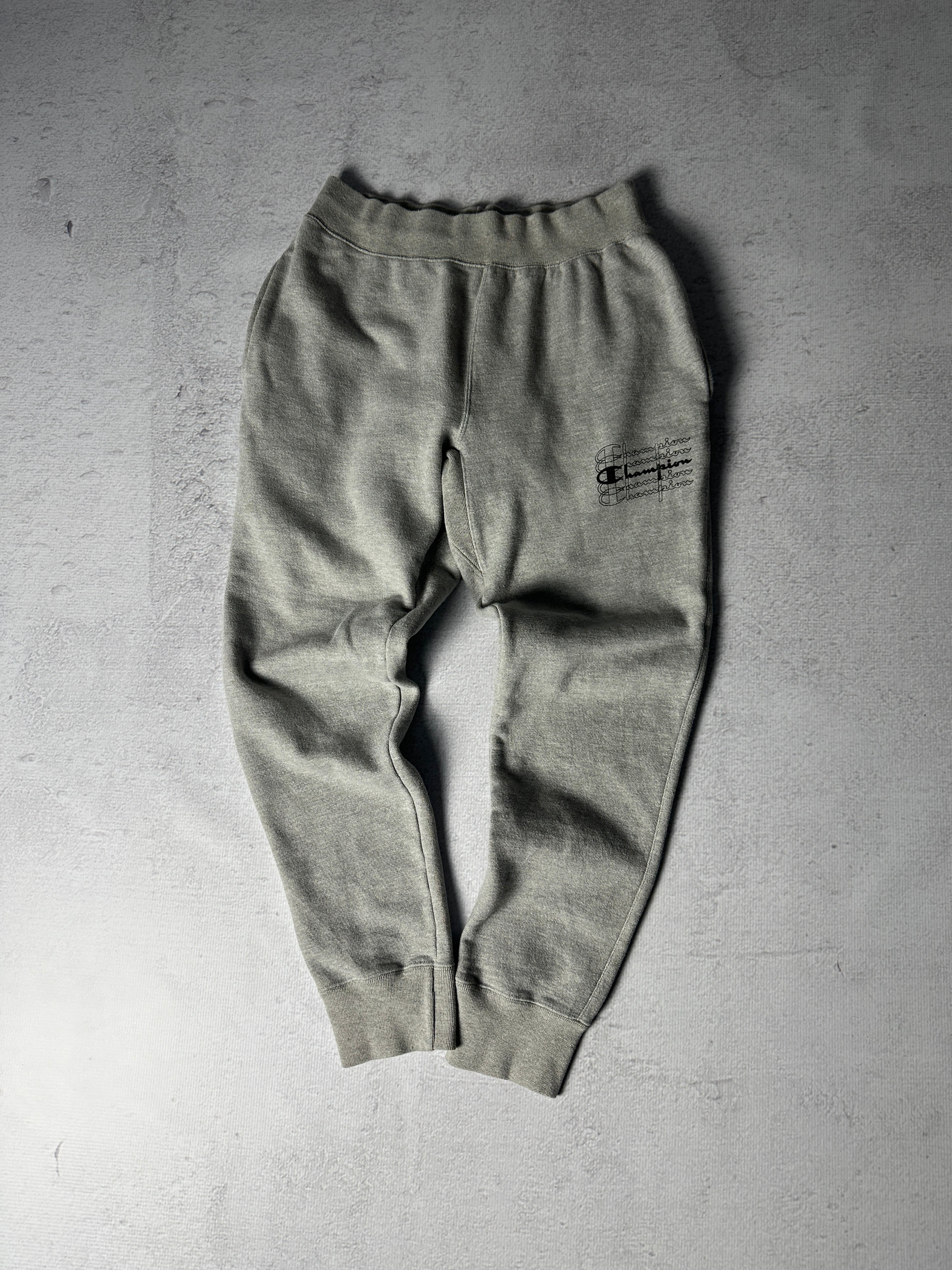 Vintage Champion Reverse Weave Cuffed Sweatpants - Men's Large