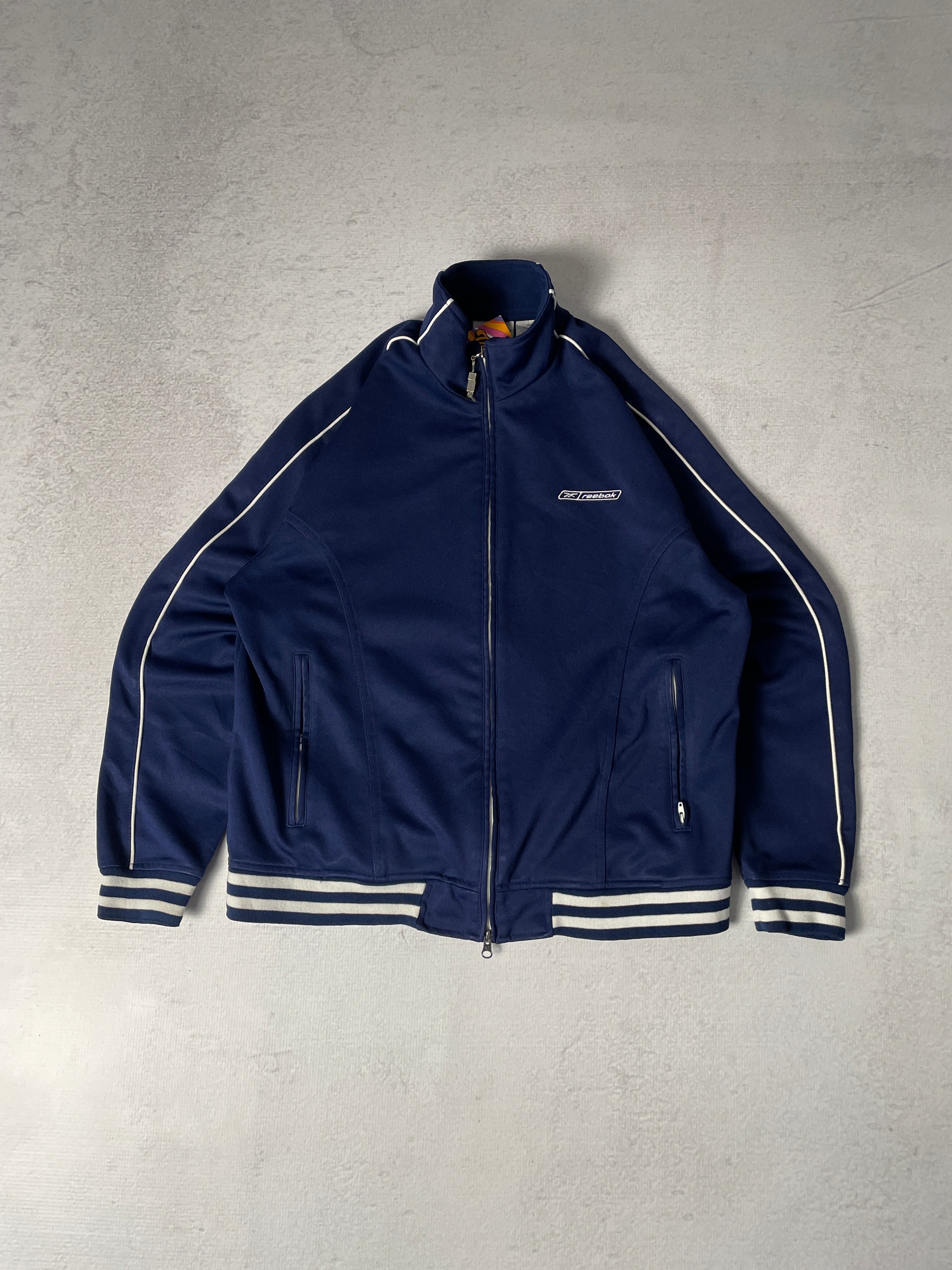 Vintage Reebok Track Jacket - Men's Medium